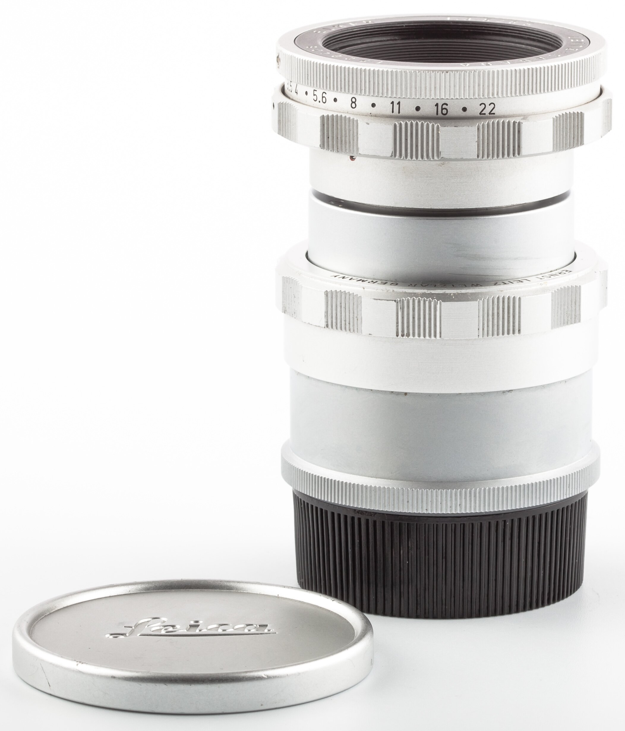 Leitz Leica M Elmar 65mm F3,5 Visoflex silver