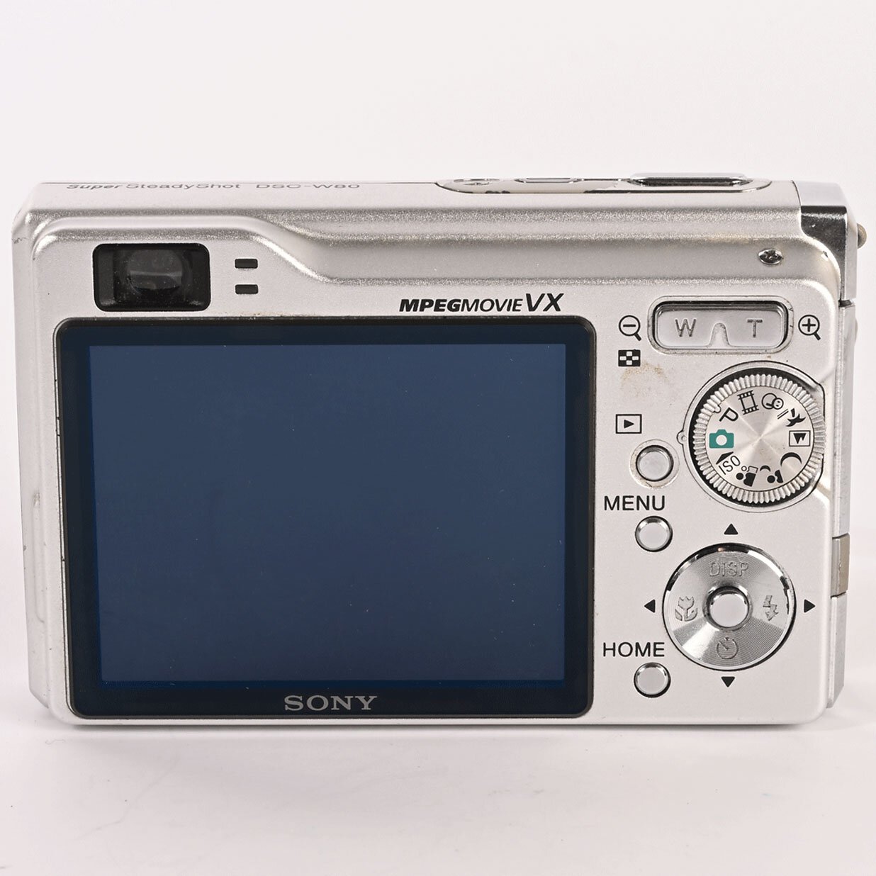 Sony Cyber-shot DSC-W80 7,2MP 3x Digitalkamera  Silber