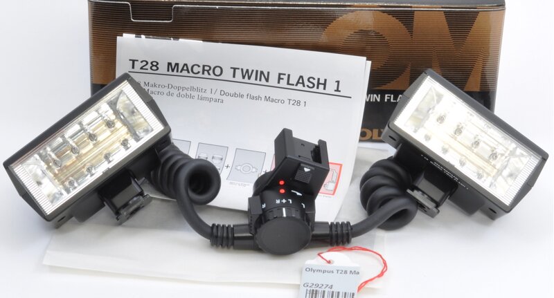 Olympus T28 Makro Blitz Set