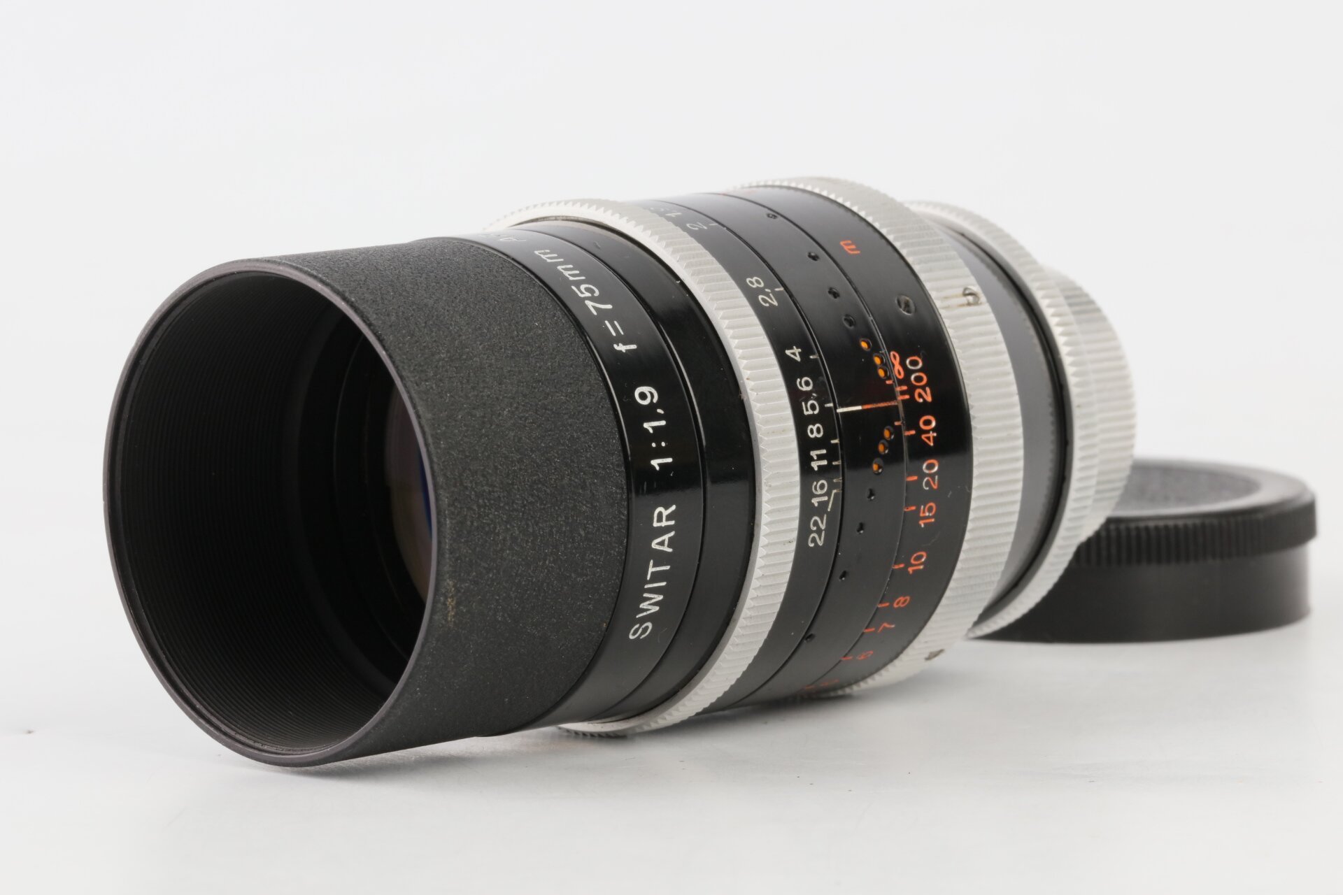 Kern-Paillard SWITAR 1,9/75mm AR c-mount