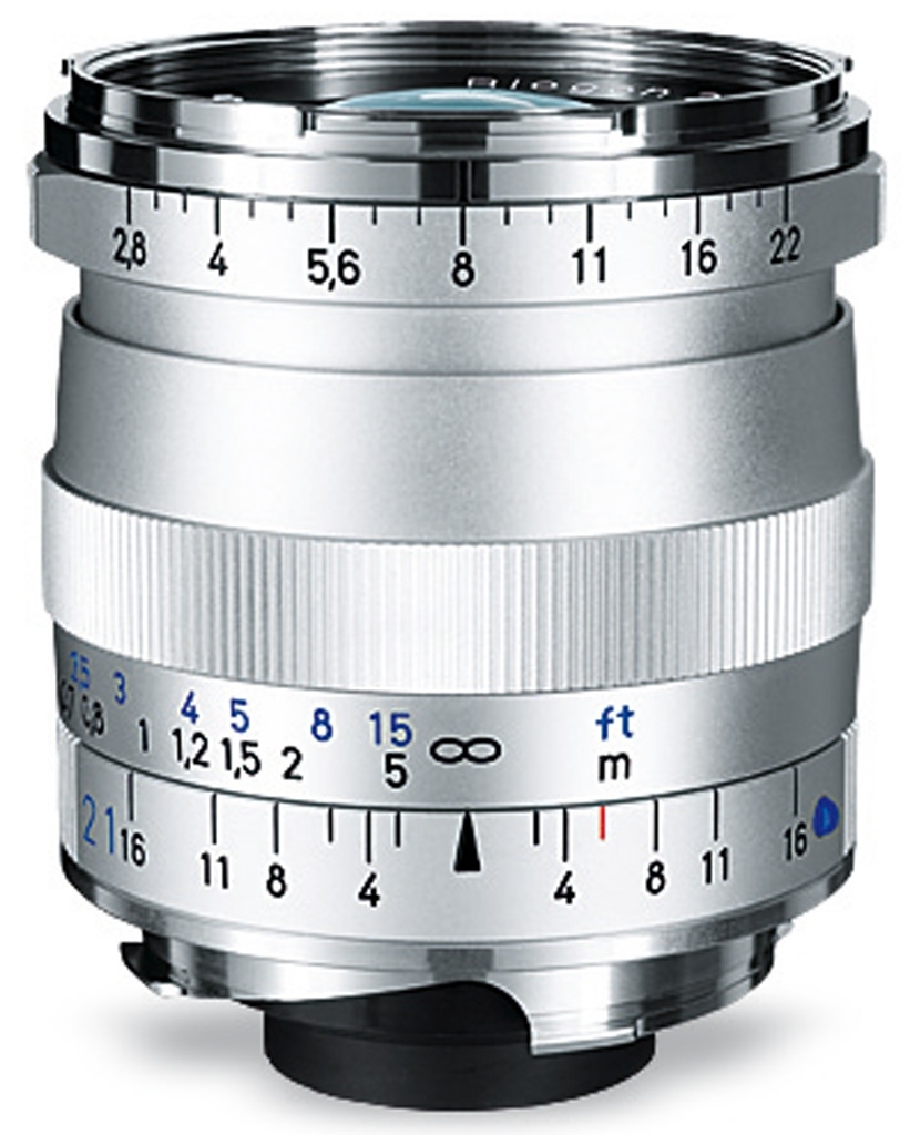Zeiss Biogon T* 21mm 1:2,8 ZM f. Leica M silber