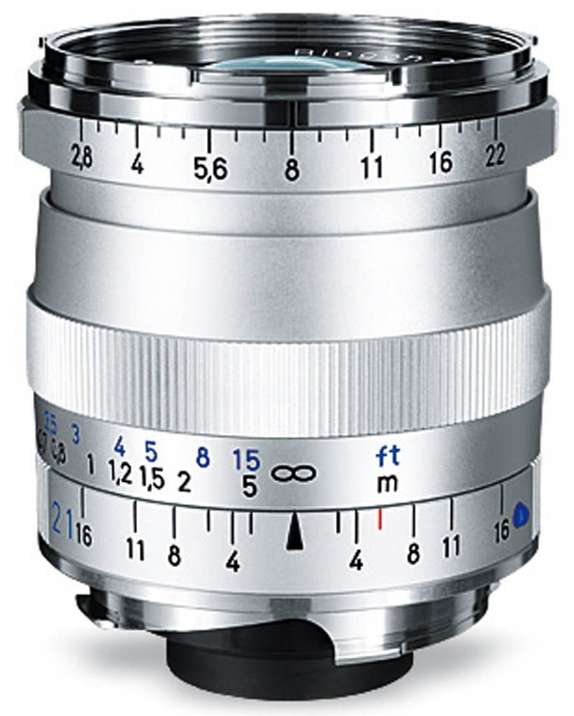 Zeiss Biogon T* 21mm 1:2,8 ZM f. Leica M silber