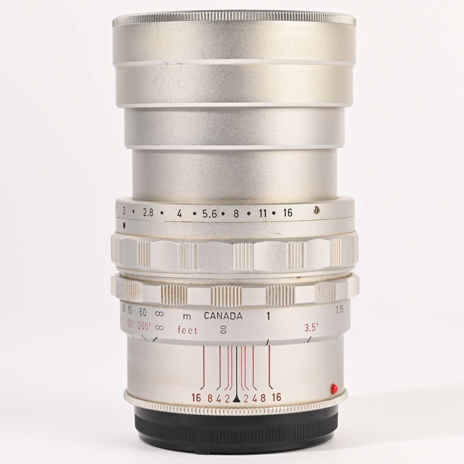 Leica Leitz Canada Summicron M 2/90 rare silber short version