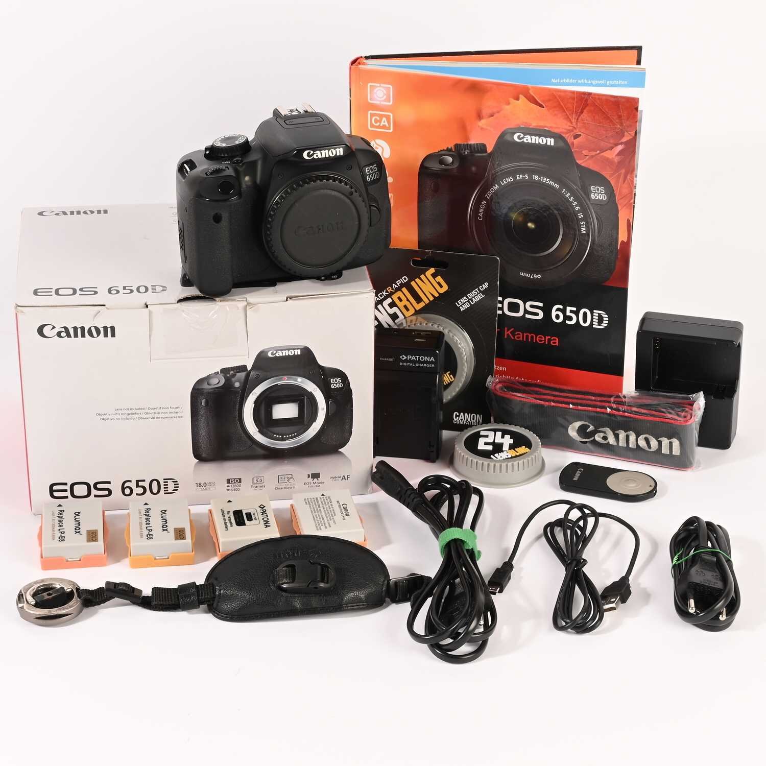 Digitalkamera Canon EOS 650D 18 MP Full HD DSLR