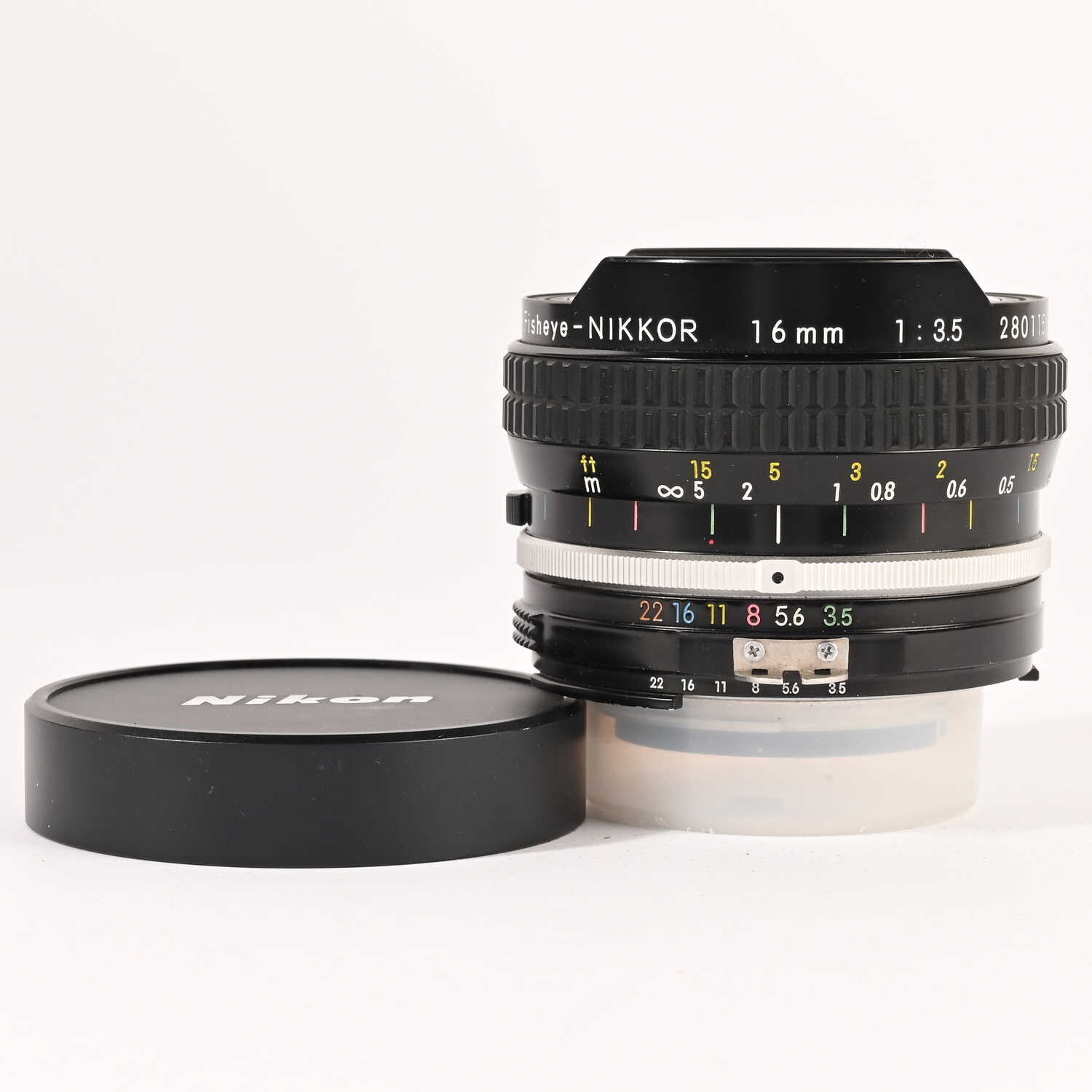 Nikon Fisheye Nikkor 16 mm f3,5 Vollformat Ais