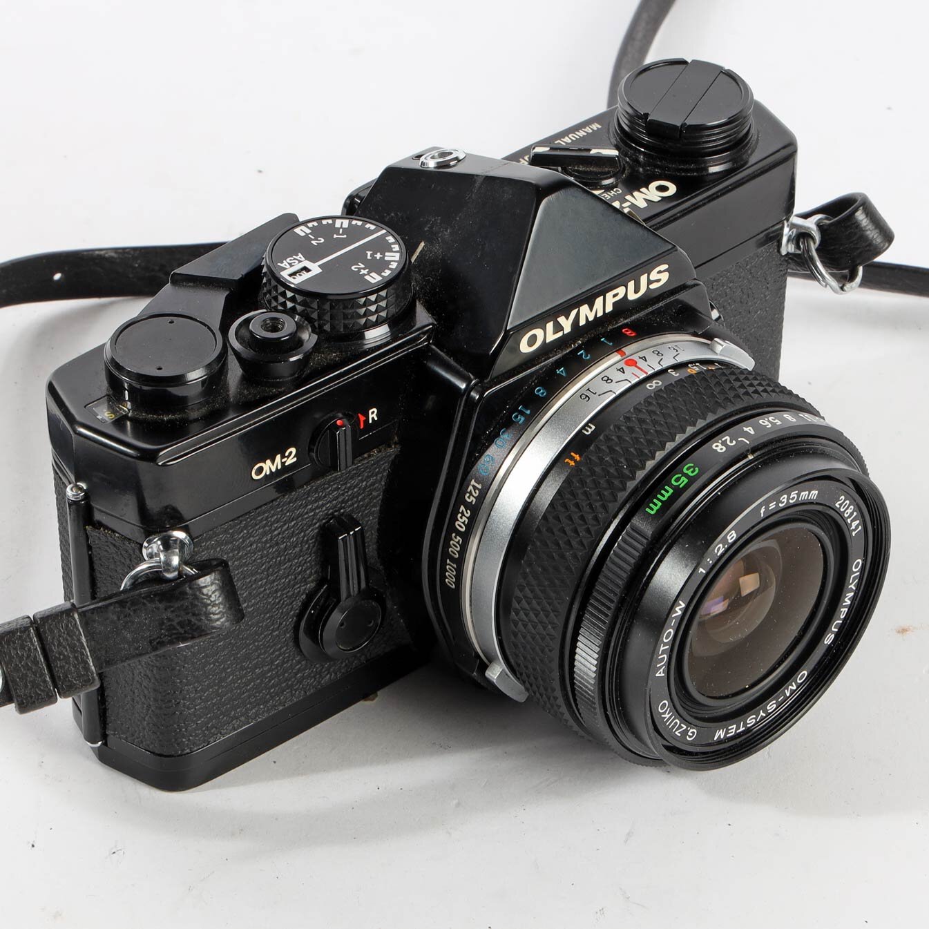 Olympus OM-2 Black SLR Kamera Spiegelreflexkamera  Filmkamera