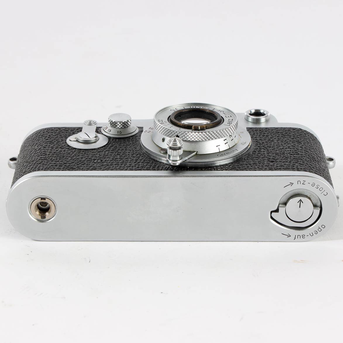 Leica If mit roten Kontaktzahlen Elmar 5 cm/3,5