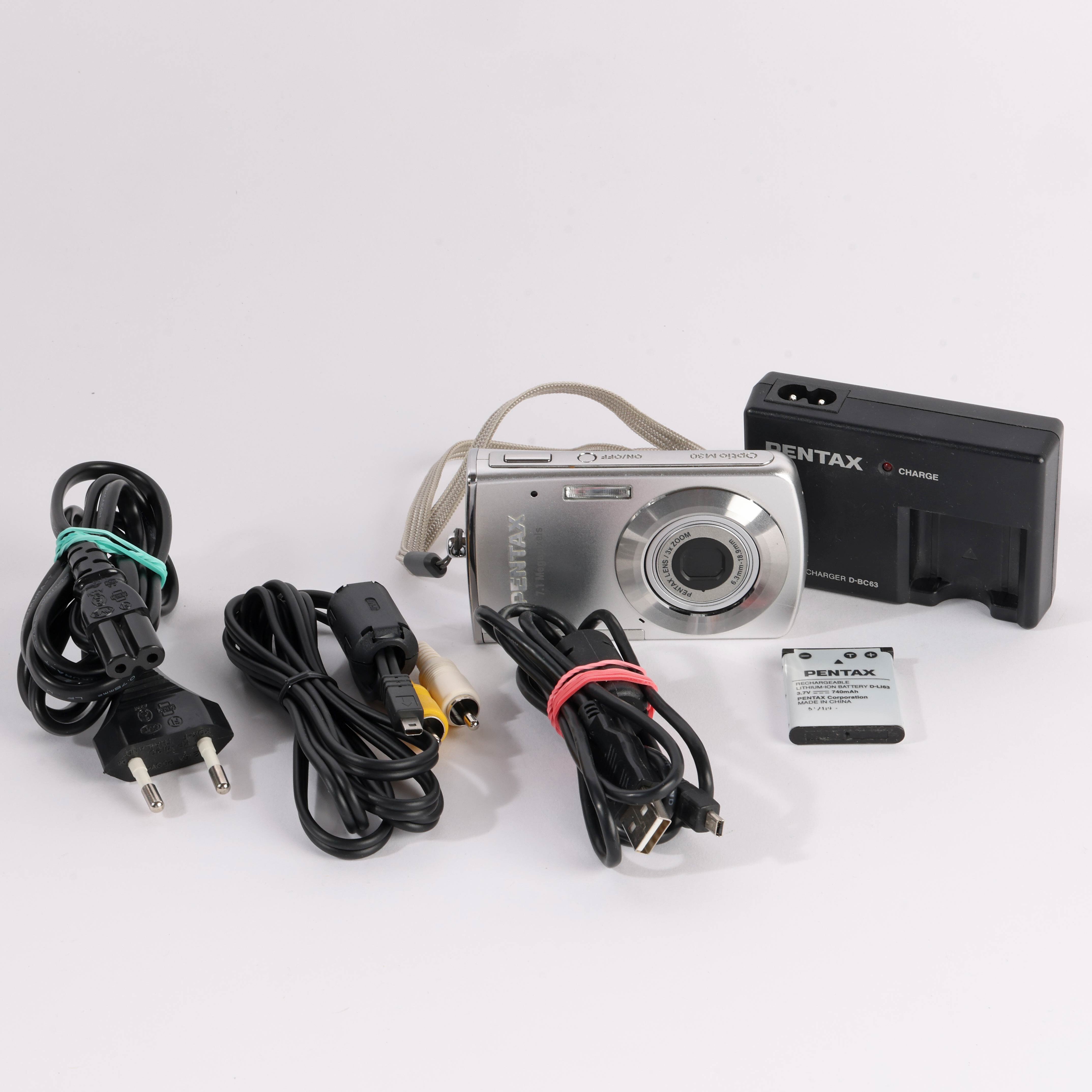 Pentax Optio M30 7,1 MegaPixels Digitalkamera grau