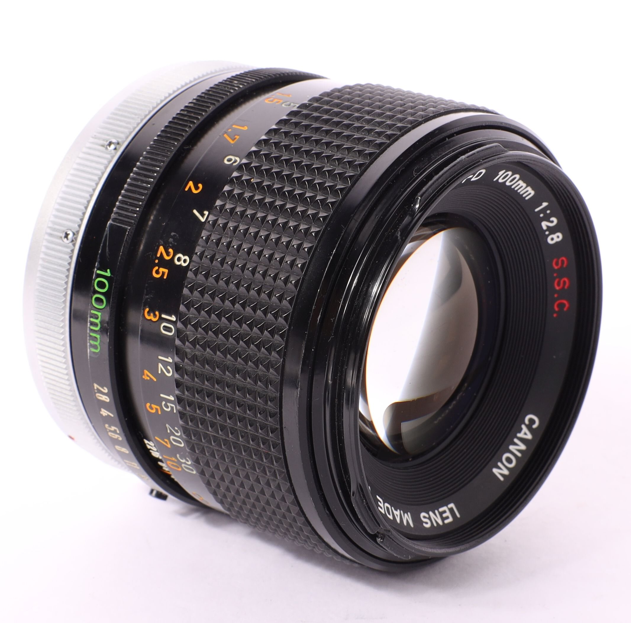 Canon FD 2.8/100mm S.S.C.