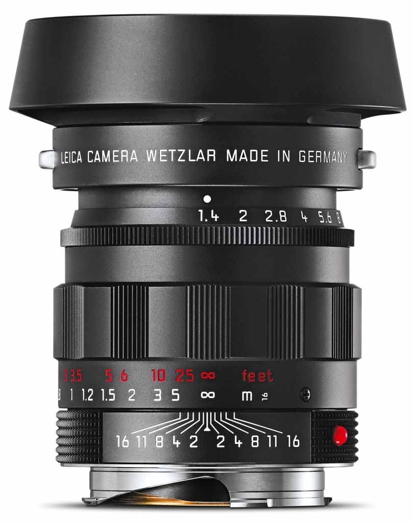 LEICA SUMMILUX-M 50 mm 1:1.4 ASPH - schwarz verchromt 11688
