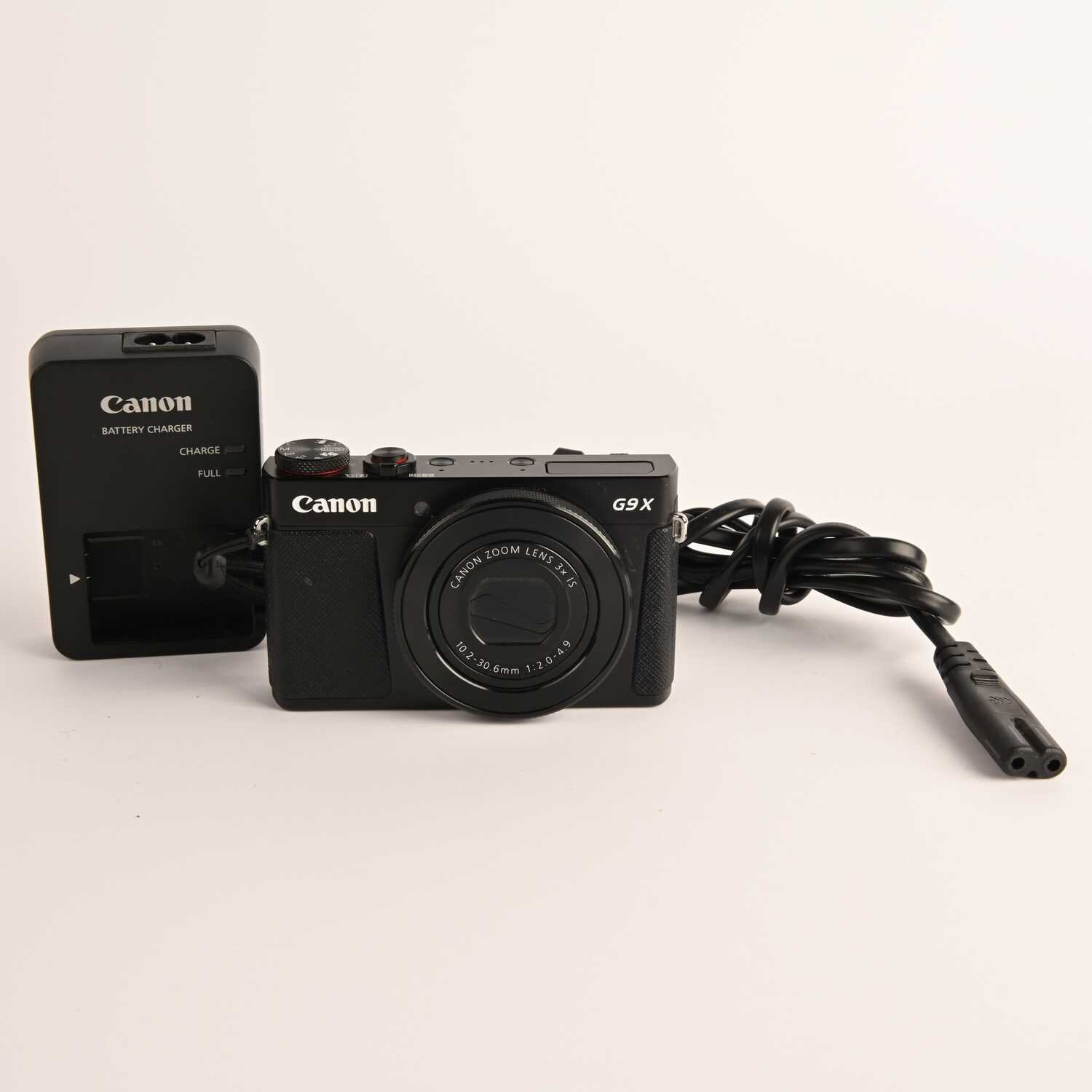 Canon PowerShot G9 X Mark II schwarz Kompakt Digitalkamera 20.1MP Wi-Fi
