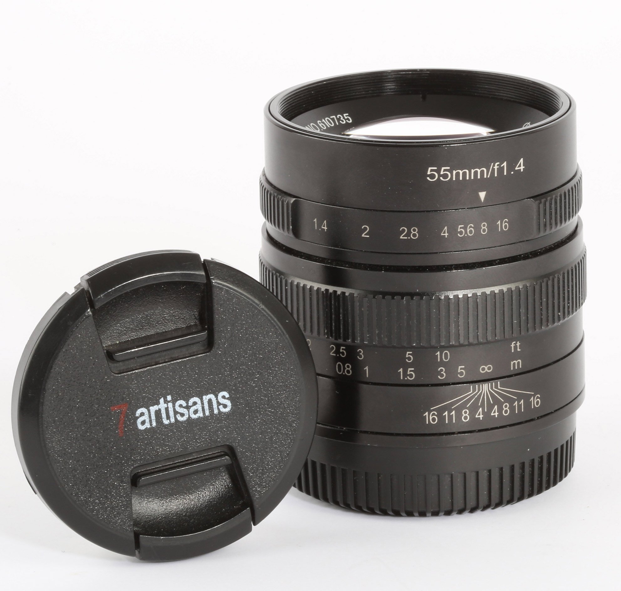 7Artisans 55mm 1,4 Micro Four Thirds