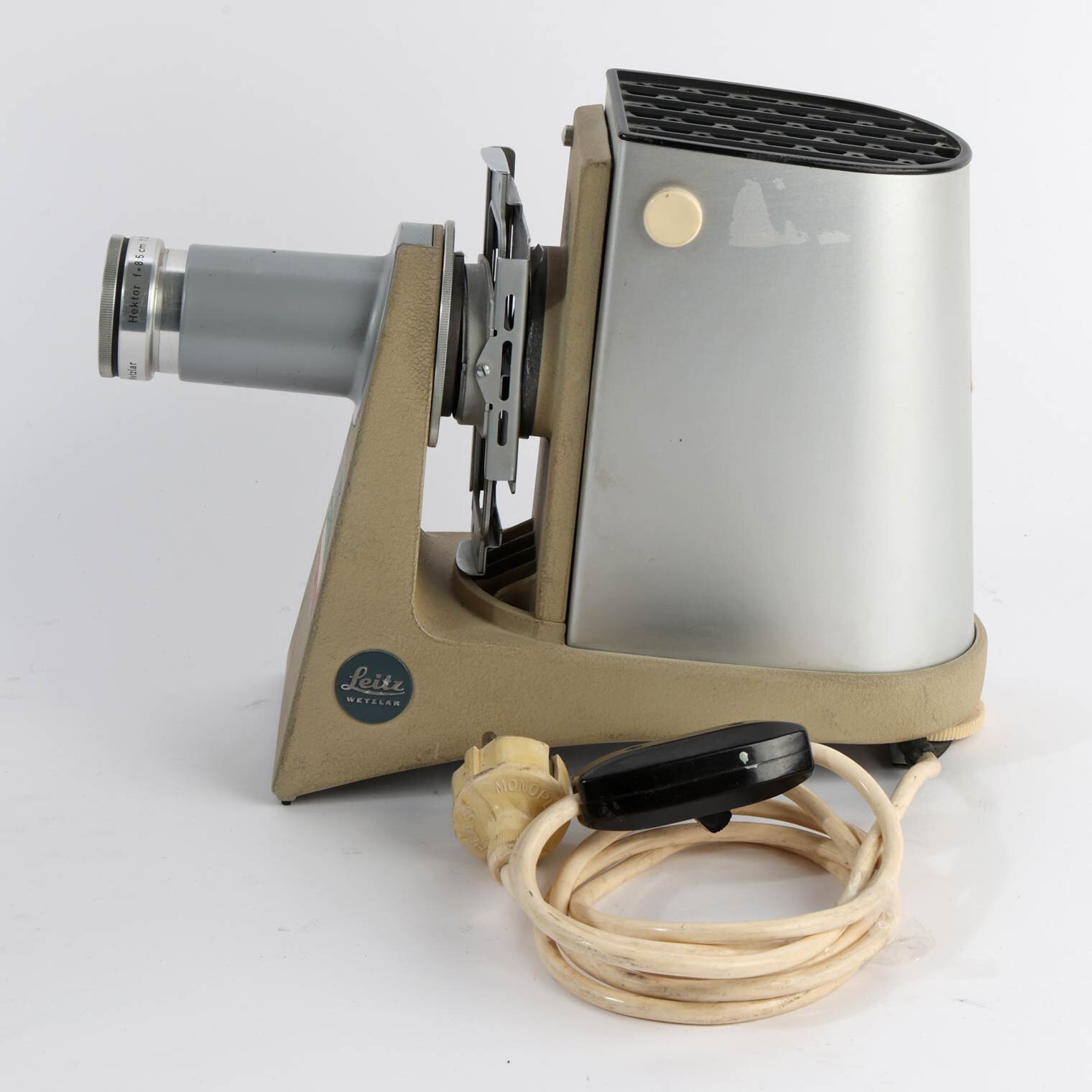 Leitz Wetzlar Diaprojektor Germany Hektor 1:2.5/8.5cm