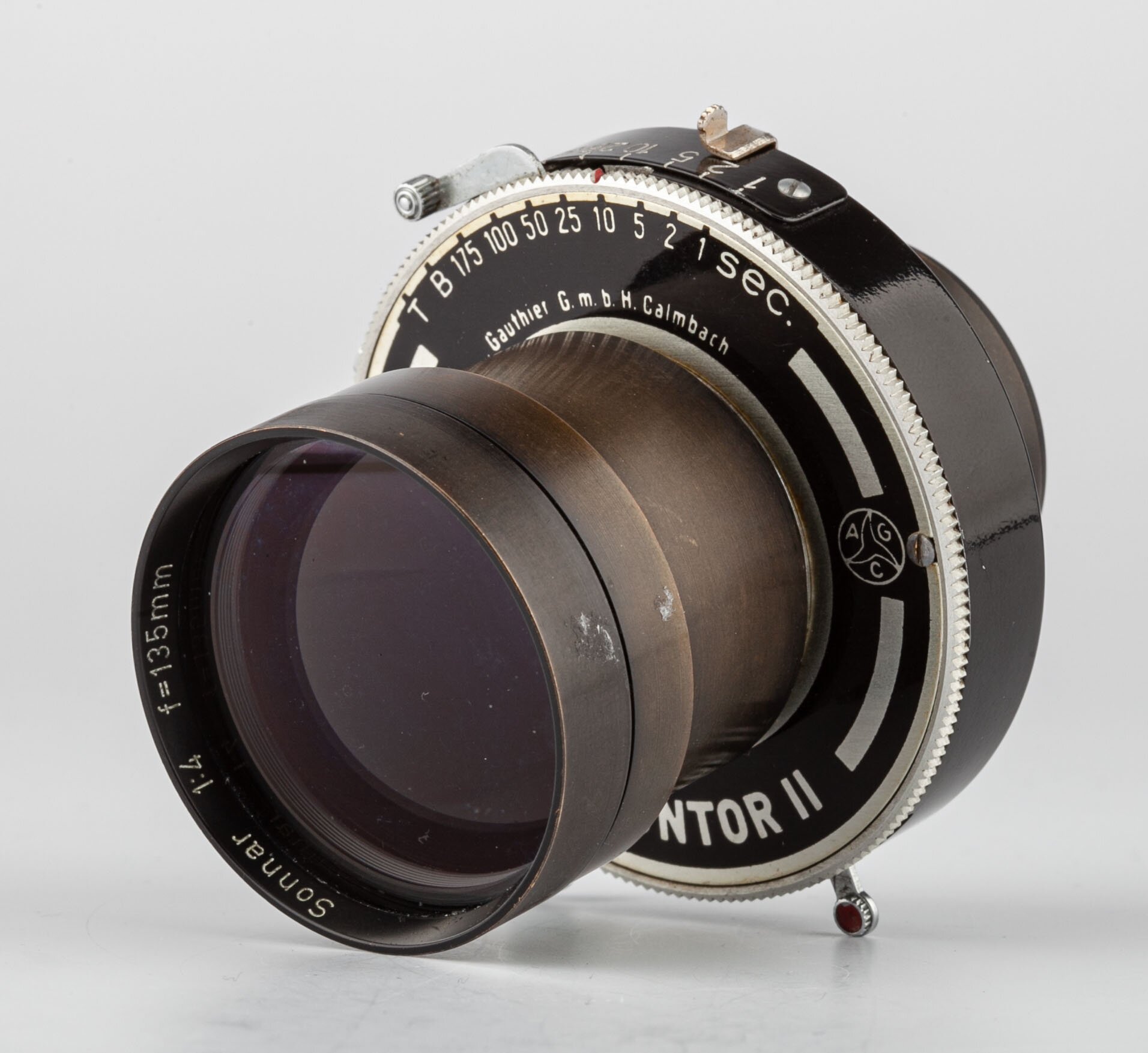 Carl Zeiss Sonnar 4/135mm Verschluss