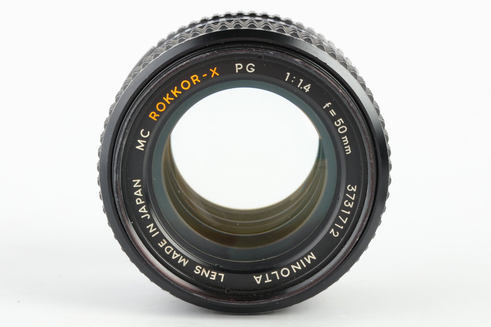 Minolta MC 50mm 1,4 Rokkor-X PG