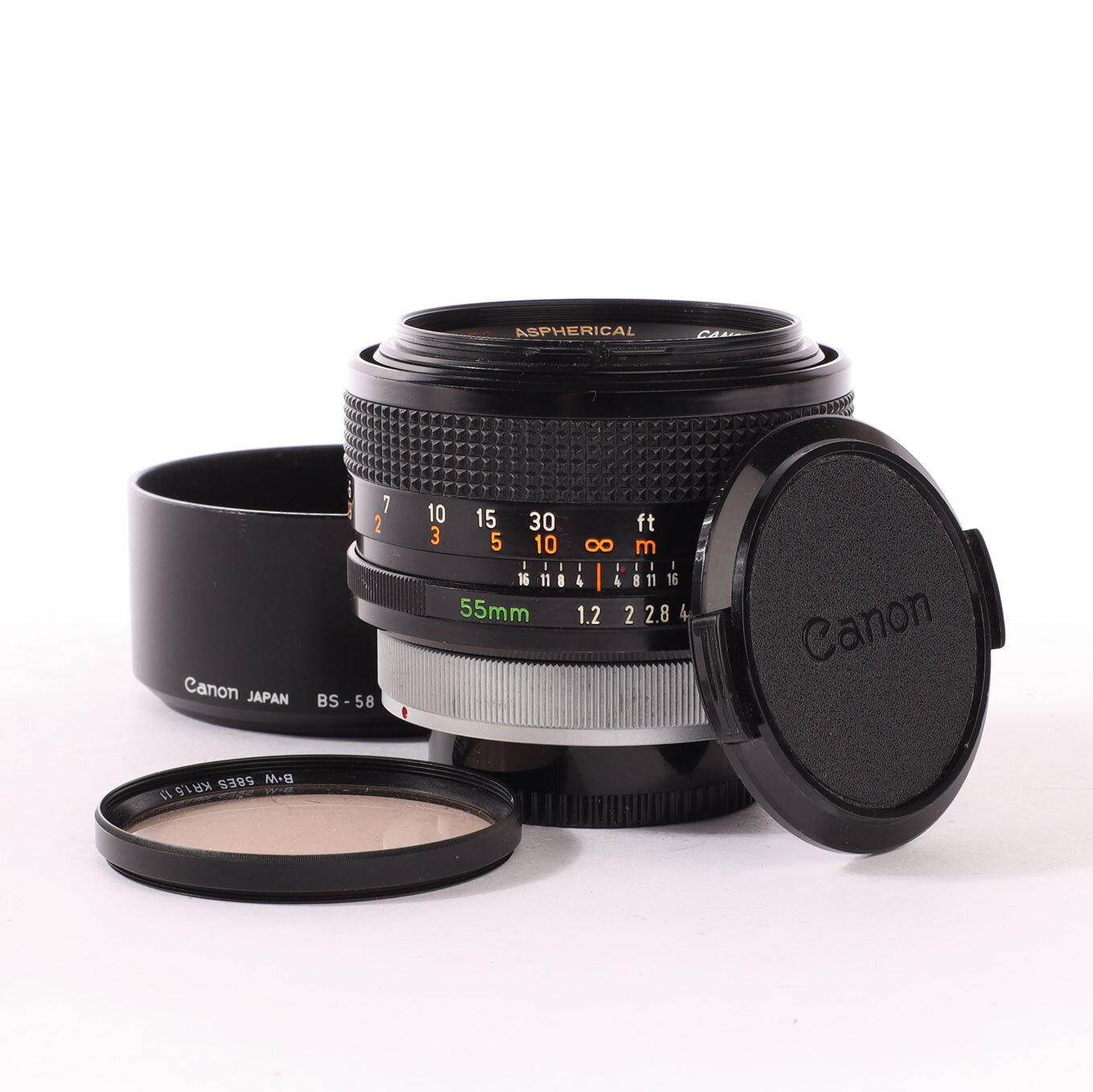 Canon FD 1.2/55mm S.S.C. Aspherical