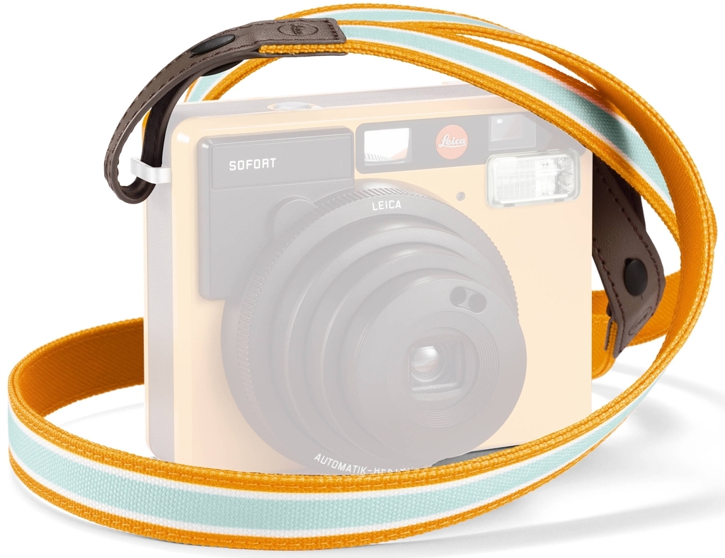 Leica Tragriemen SOFORT, orange 19514