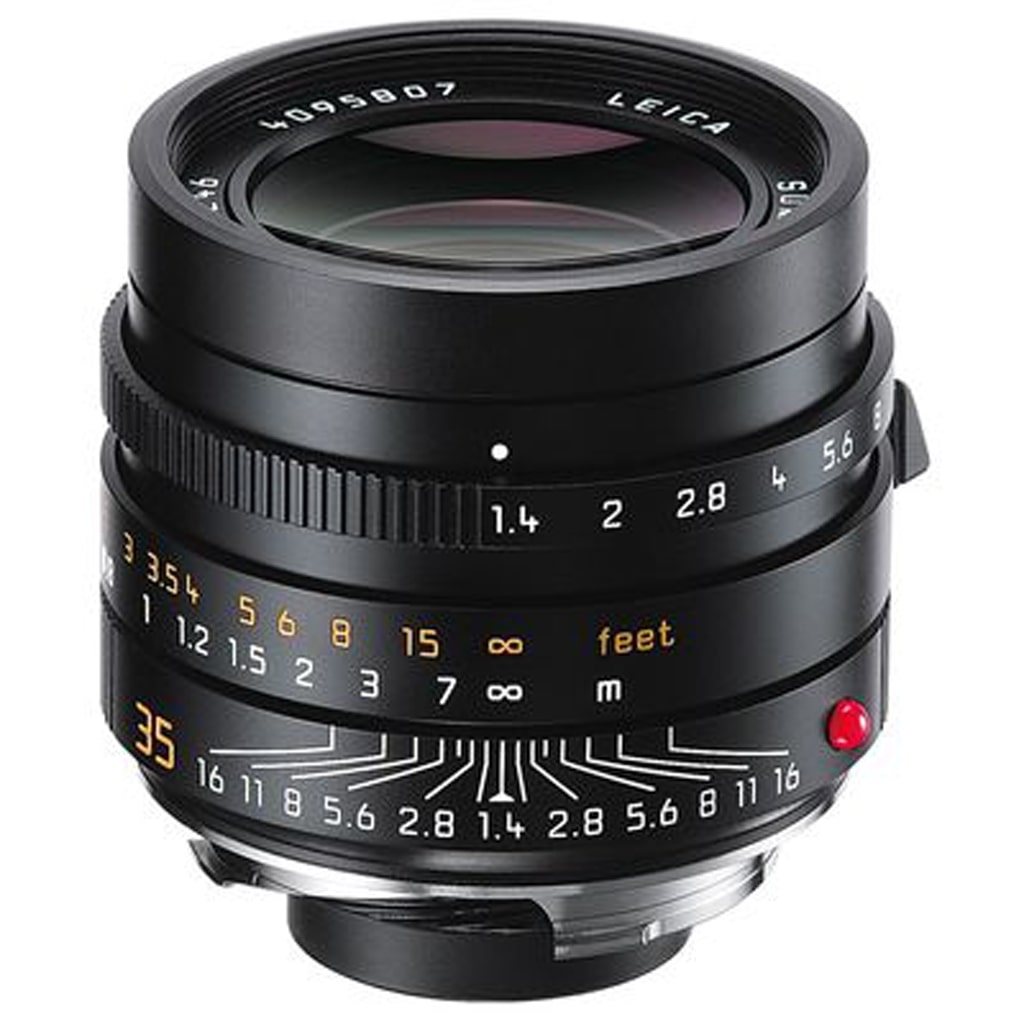 LEICA SUMMILUX-M 35mm 1:1.4 ASPH. schwarz eloxiert