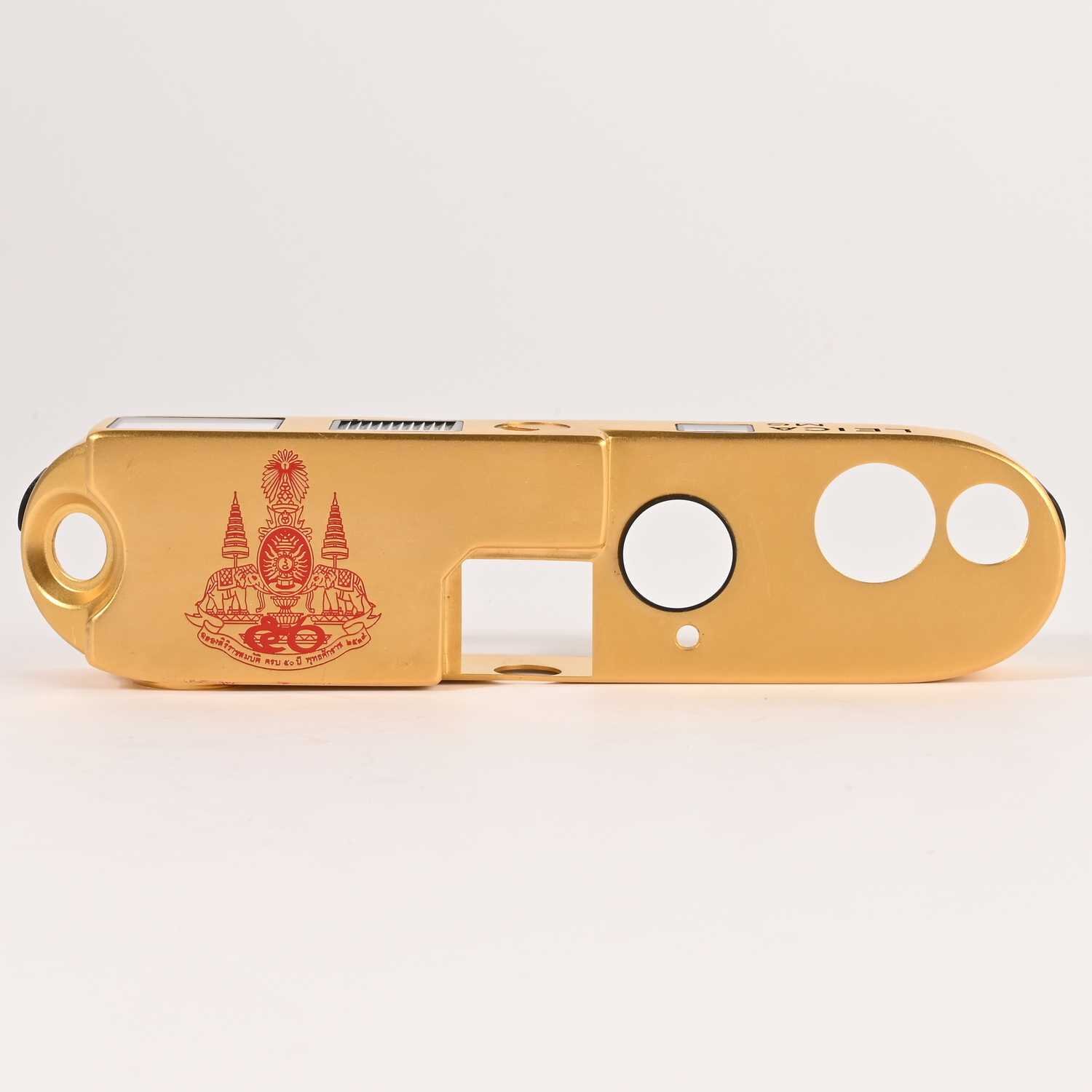 Leica M6 gold Special Edition top plate  King of Thailand