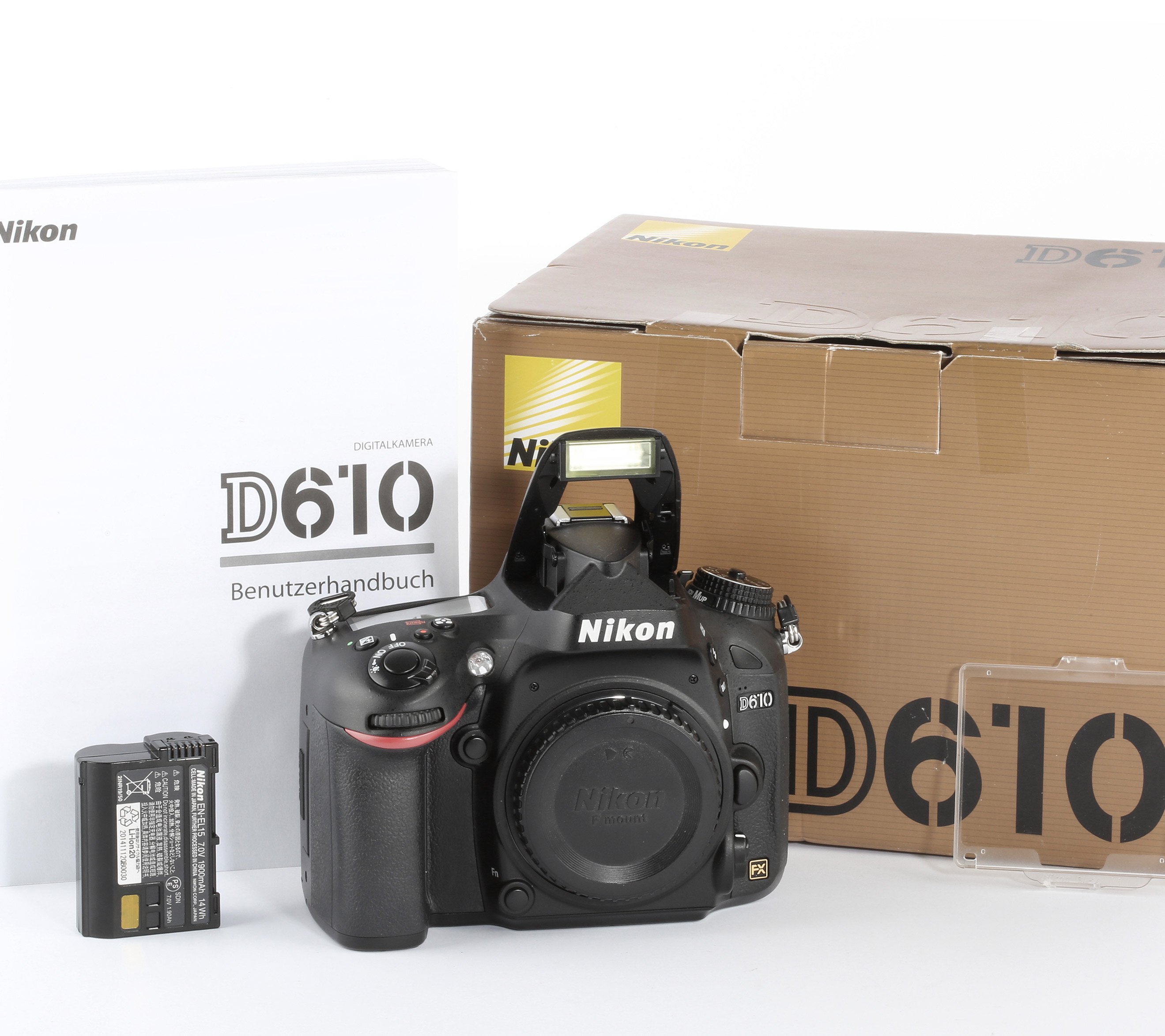 Nikon D610 Gehäuse ca. 79.600 Auslösungen