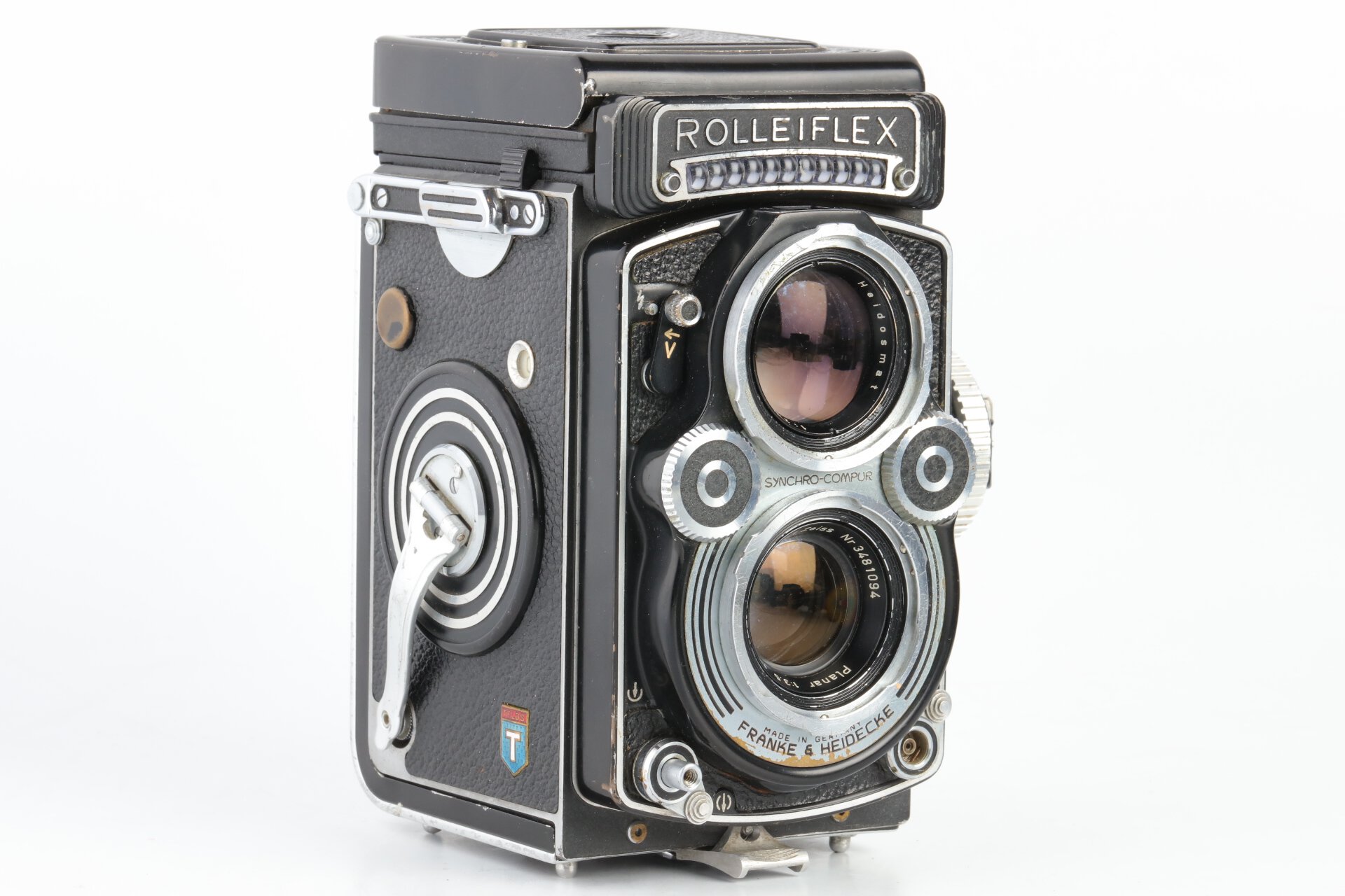 Rolleiflex 3,5F Carl Zeiss Planar 3,5/75mm DBP DBGM