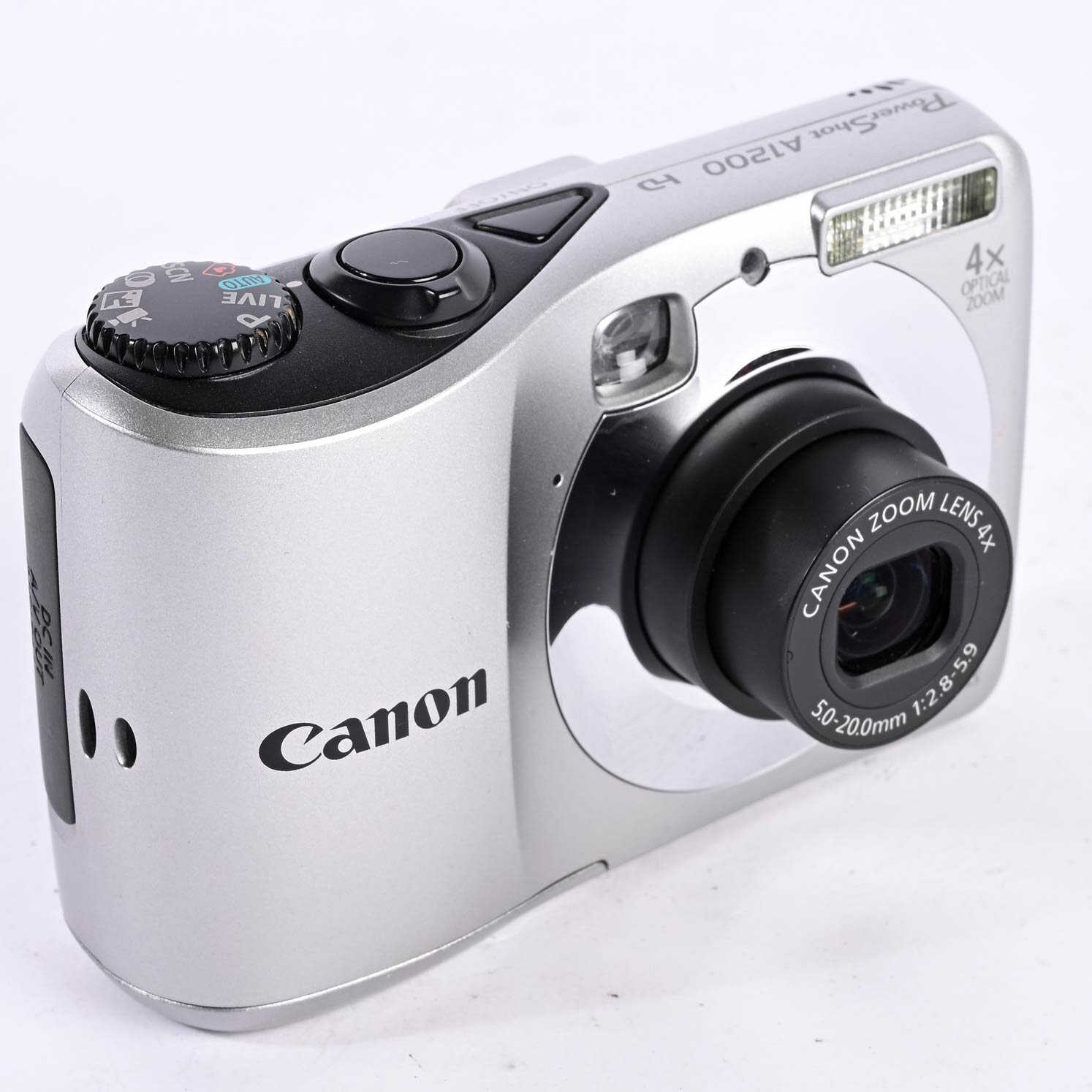 Canon PowerShot A1200 Digitalkamera Kompakt Kamera 12,1MP 4x Zoom Silber