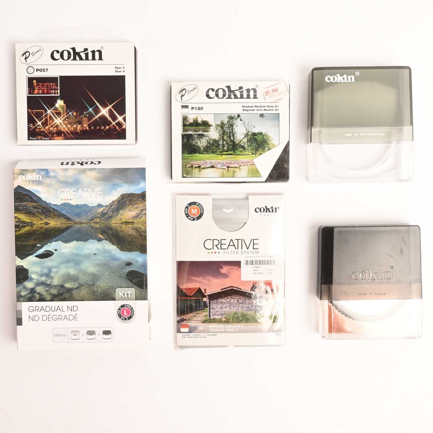 Cokin Filters Konwolut 7 stück
