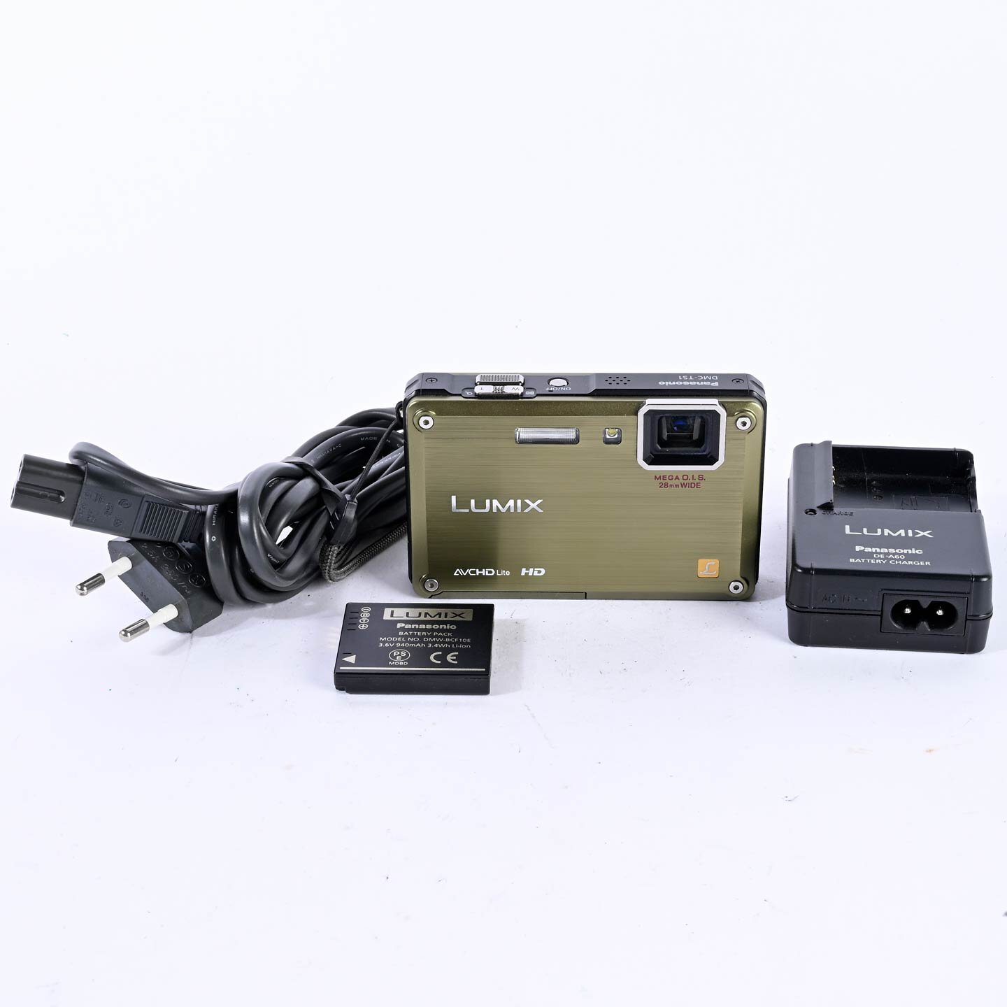 Panasonic Lumix DMC-TS1 12MP Digital Camera Safari Edition