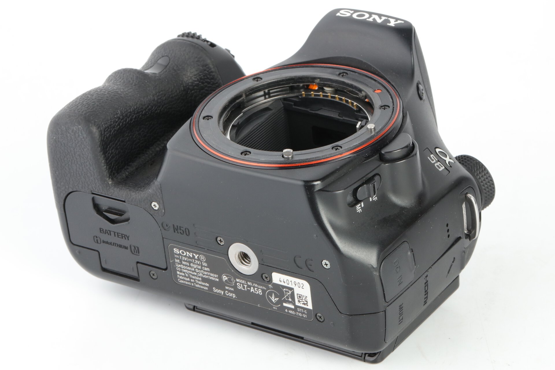 Sony Alpha 58 Gehäuse ca. 29.300 Auslösungen