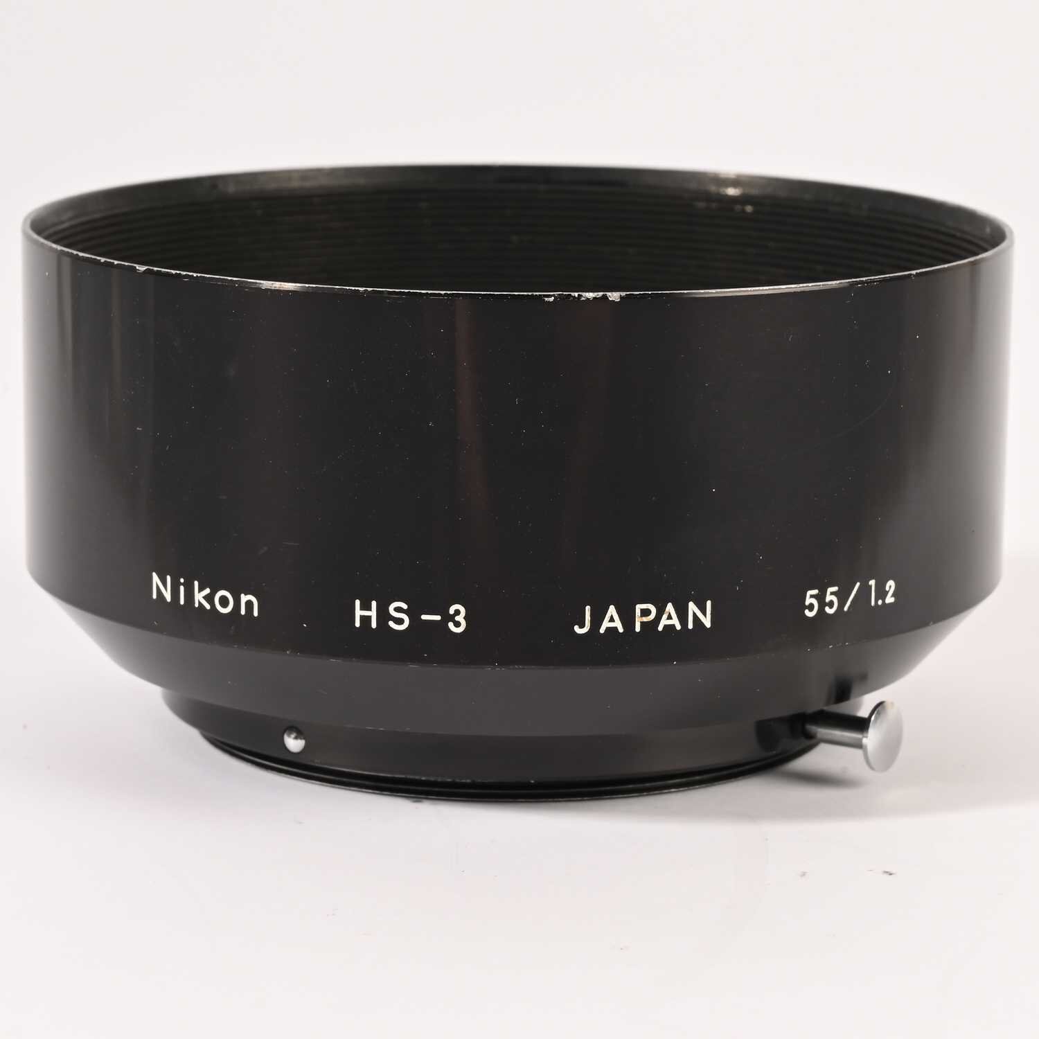 Nikon Gegenlichtblende  HS-3  55 /1,2 Sonnenblende Ais