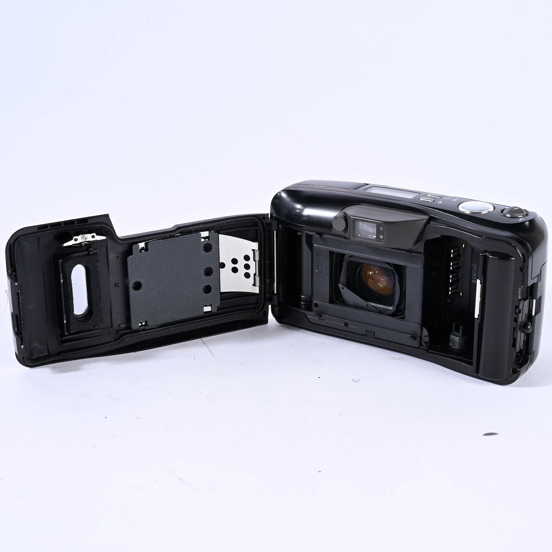 Olympus mju ZOOM 140 Schwarz Kompaktkamera Point & Shoot