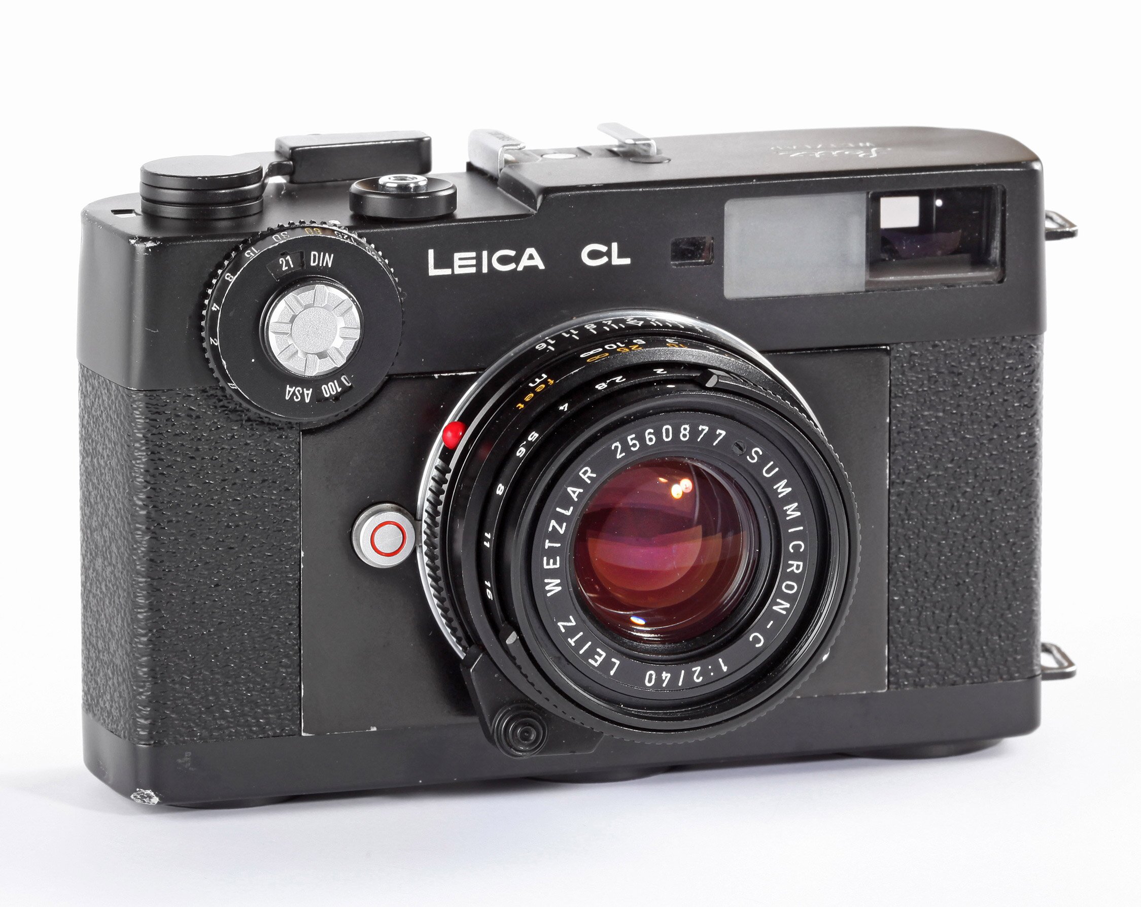 Leica CL Leitz Summicron-C 2/40mm schwarz