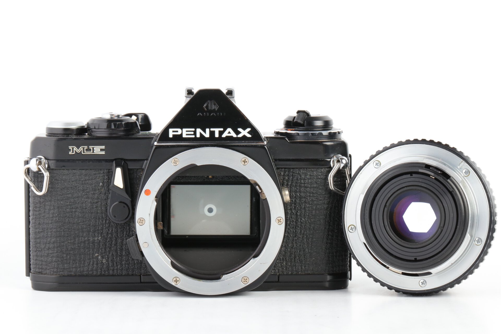 Pentax ME schwarz + SMC 2/50mm Pentax-M