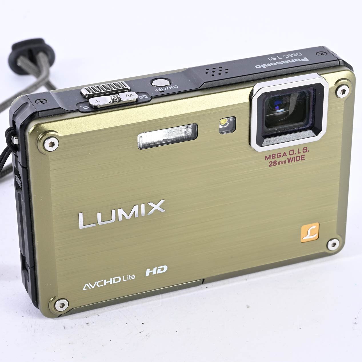 Panasonic Lumix DMC-TS1 12MP Digital Camera Safari Edition