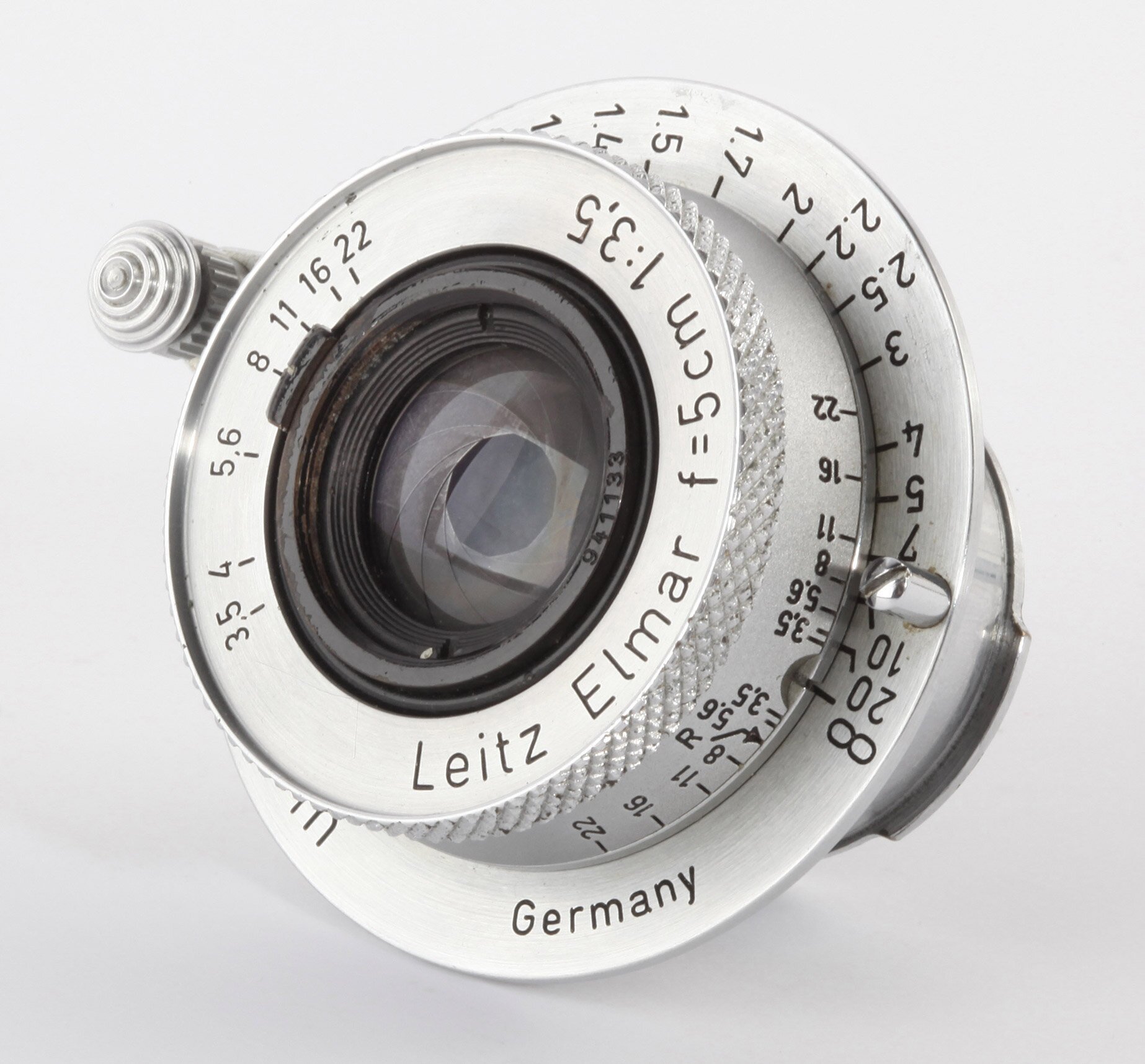 Leica Leitz Elmar 5cm/3,5 versenkbar chrom