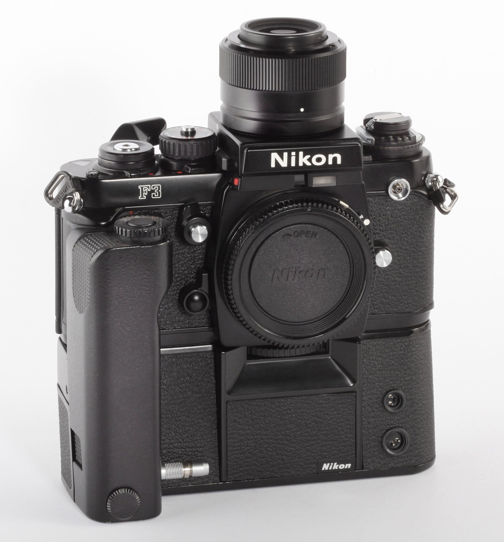 Nikon F3 Black Body MD-4 Motor Drive DW-4 rare