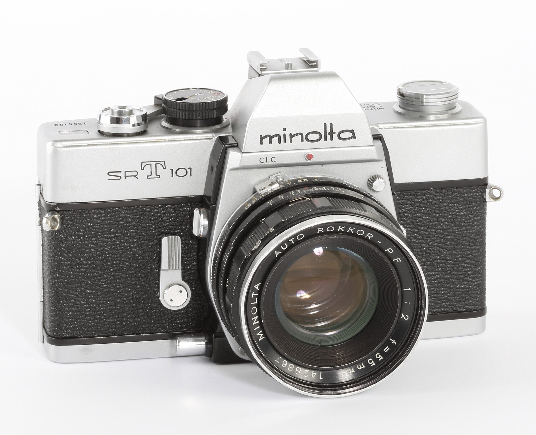 Minolta SR T101 + Auto Rokkor PF 55mm f2