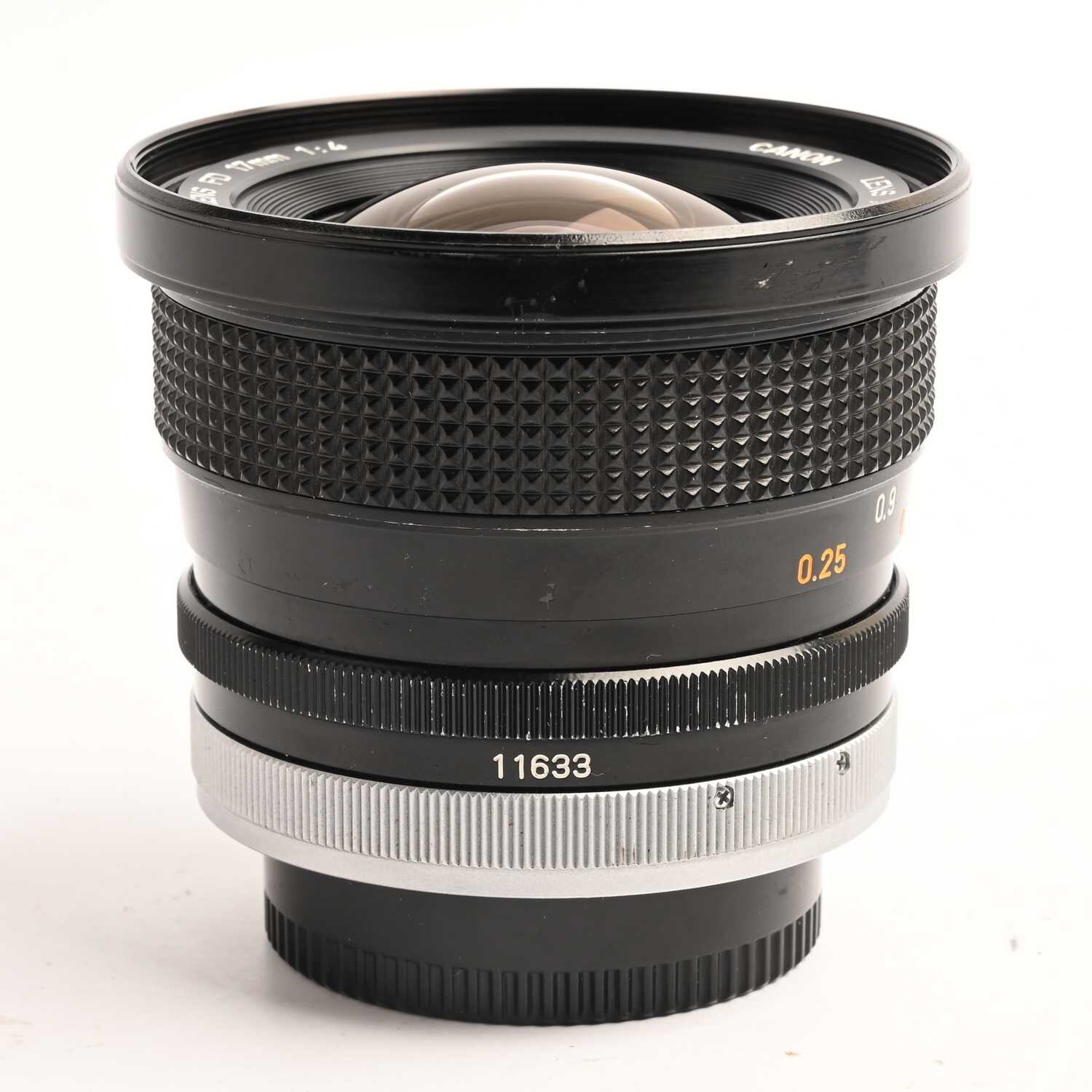 Canon Lens FD 4.0/17mm Canon FD mount
