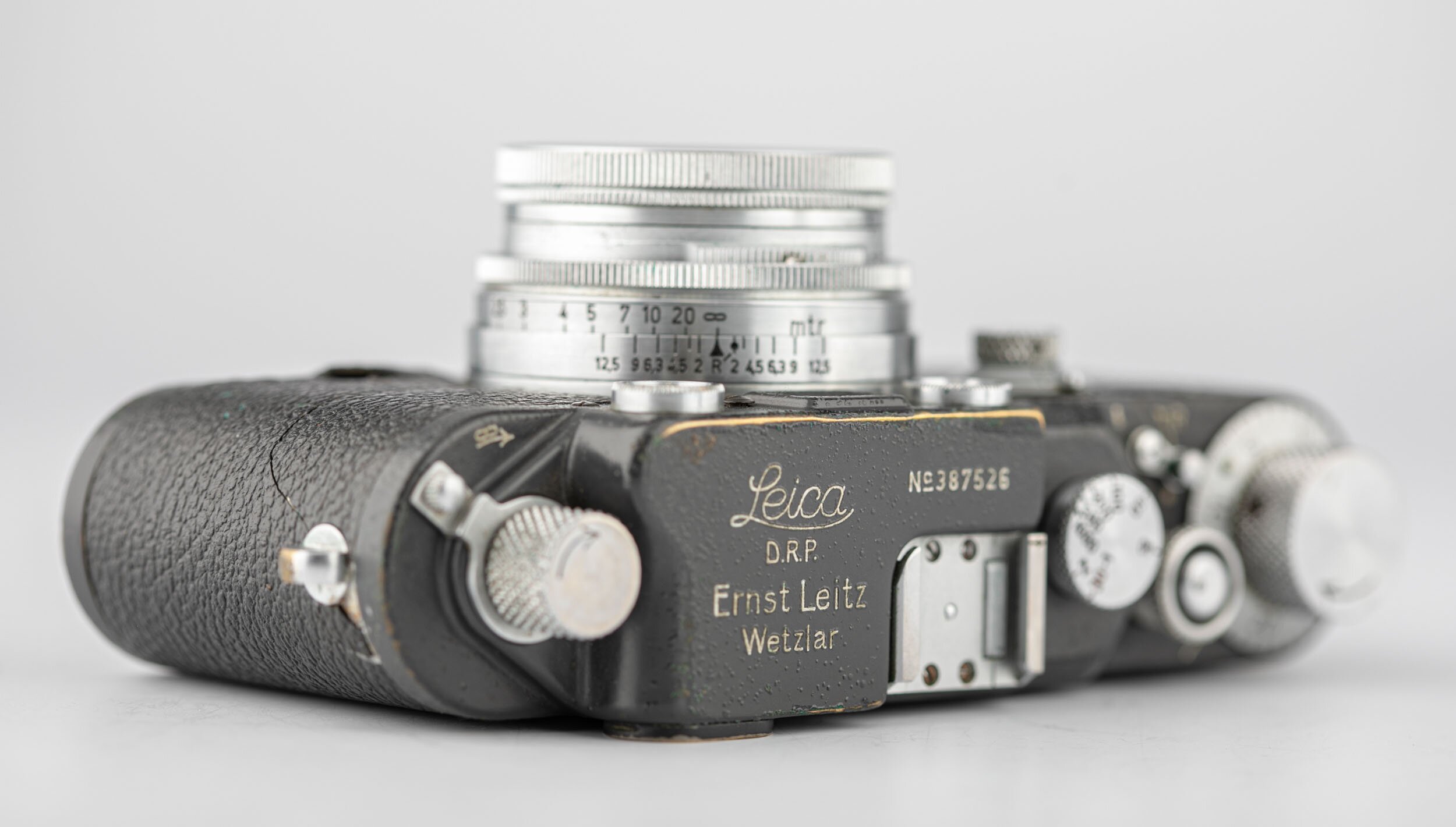 Leica IIIc grau grey lackiert No 387526 Summitar 2/5cm L