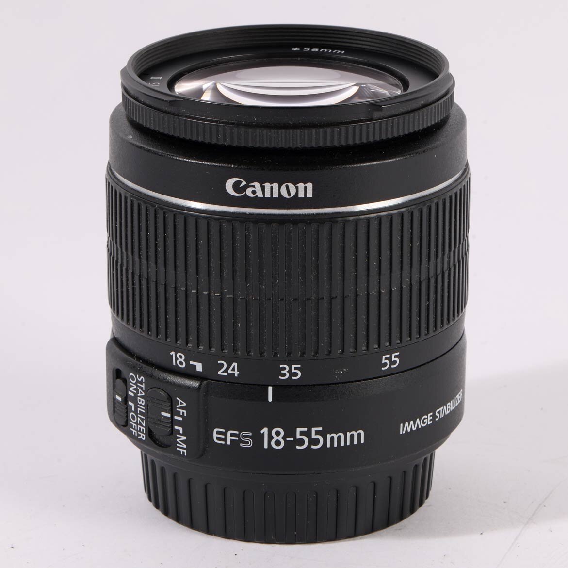 DSLR-Kamera Canon EOS 200d mit kit Objektiv Canon EF-S18-55mm IS STM