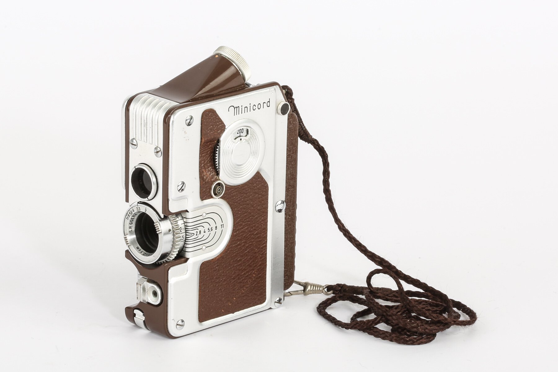 Goerz Minicord Helgor 2,5cm 2,0