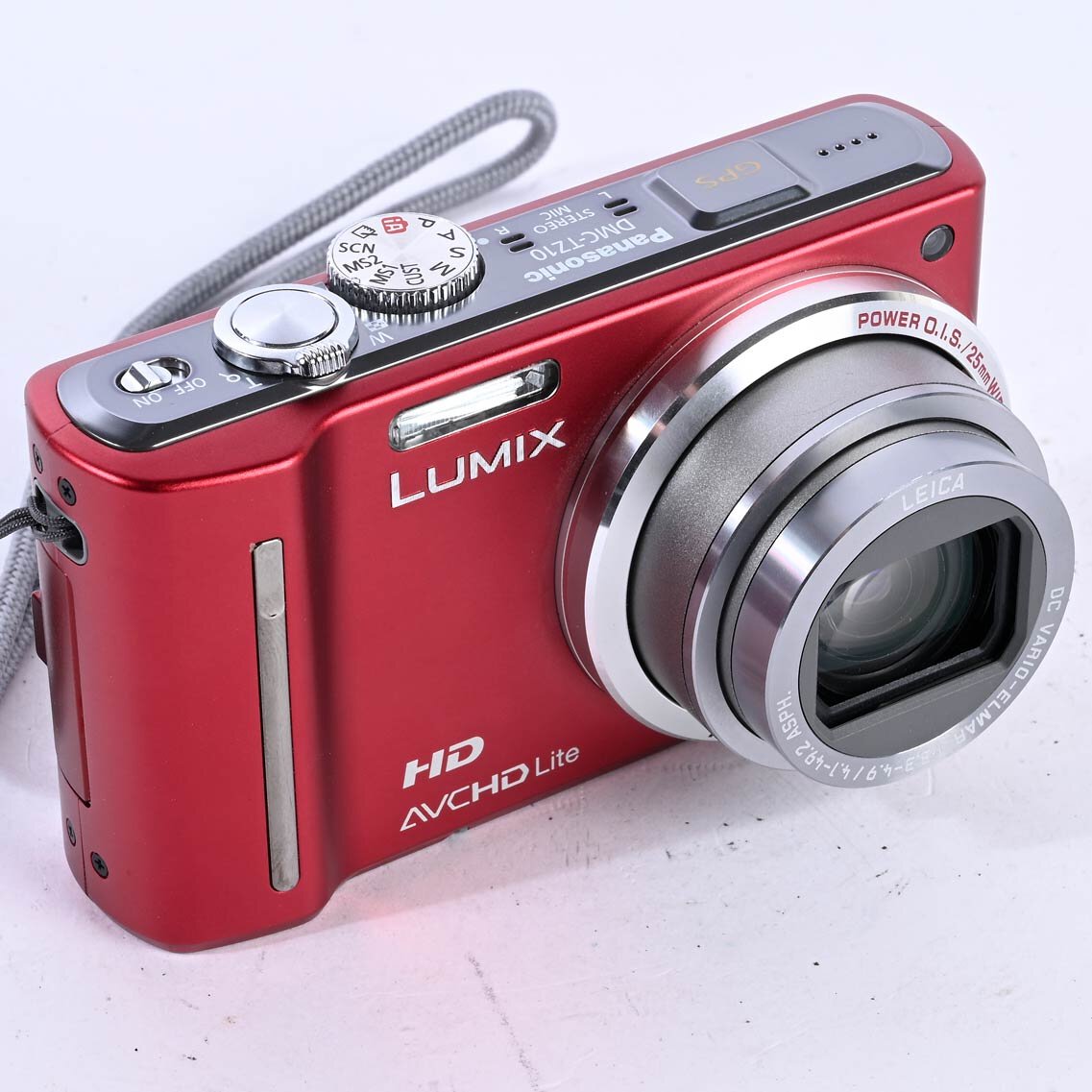 Panasonic LUMIX DMC-TZ10 12.1MP Digitalkamera rot