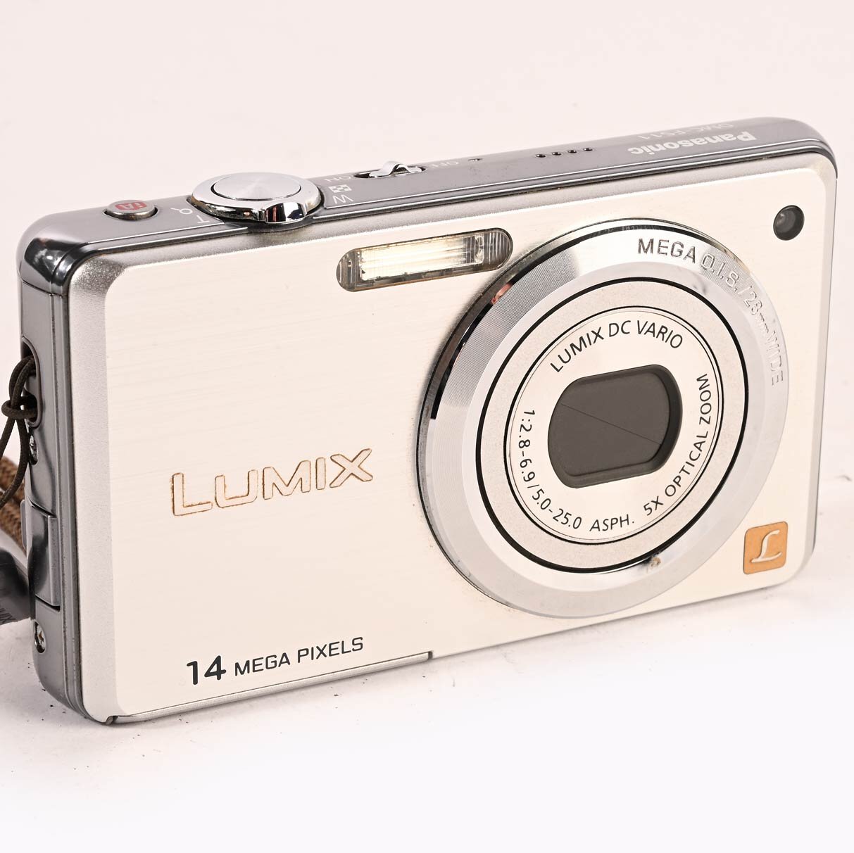 Panasonic Lumix DMC-FS11 Digitalkamera 14 MP silver Y2K Kamera