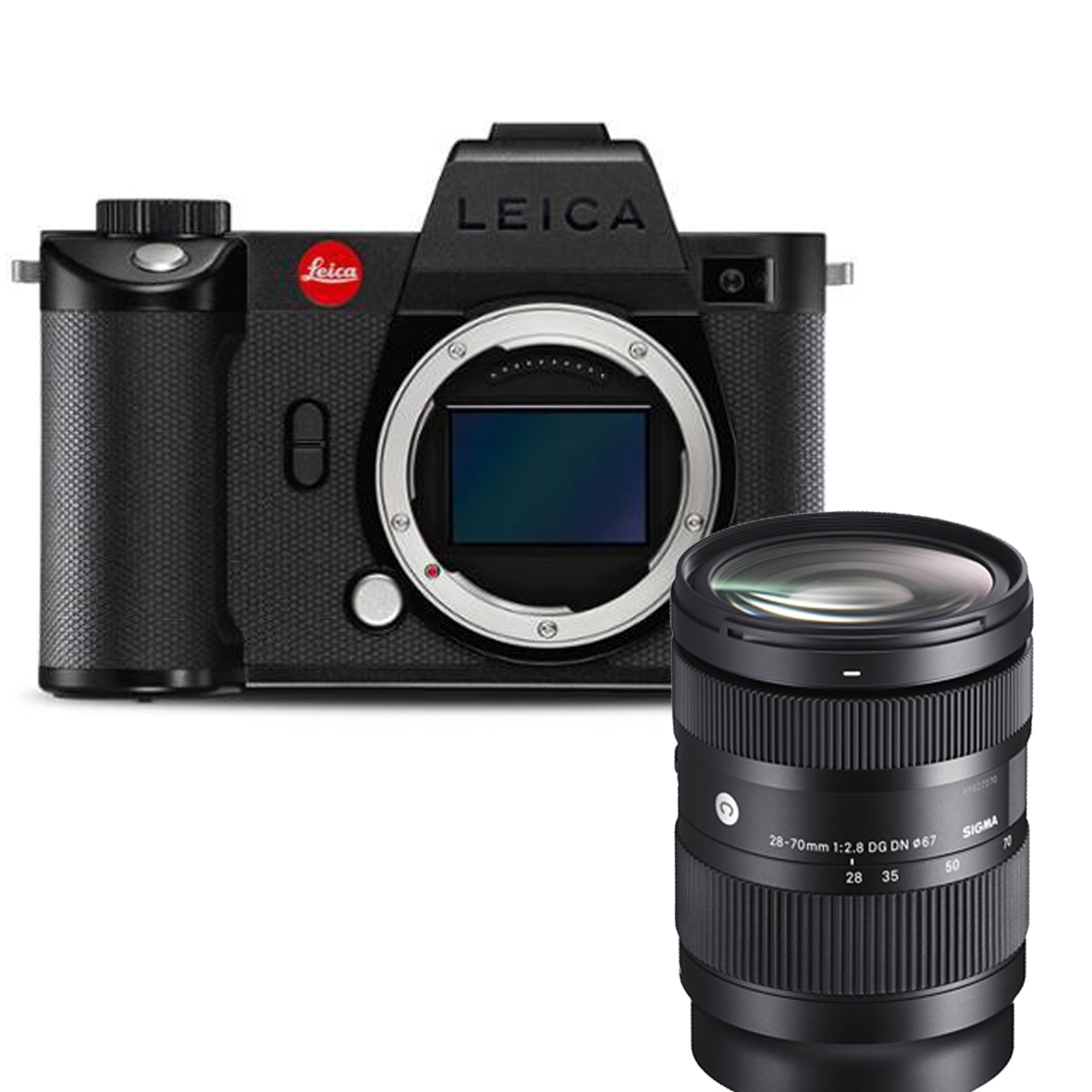 LEICA SL2-S schwarz 10880 + SIGMA 28-70mm 1:2.8 DG DN CON.  - SET