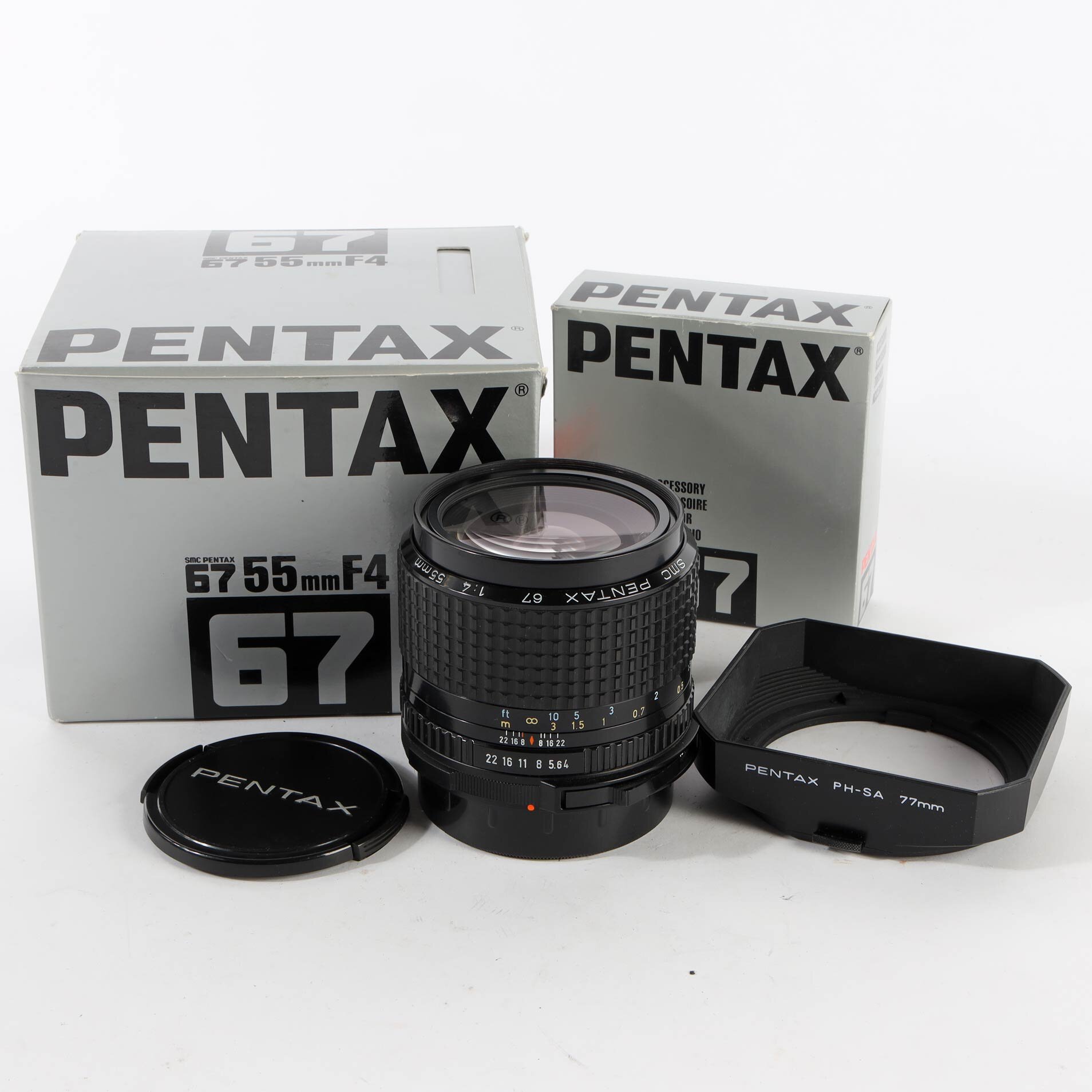 Pentax SMC Pentax 67 1:4 55mm Weitwinkel Objekti Mittelformat