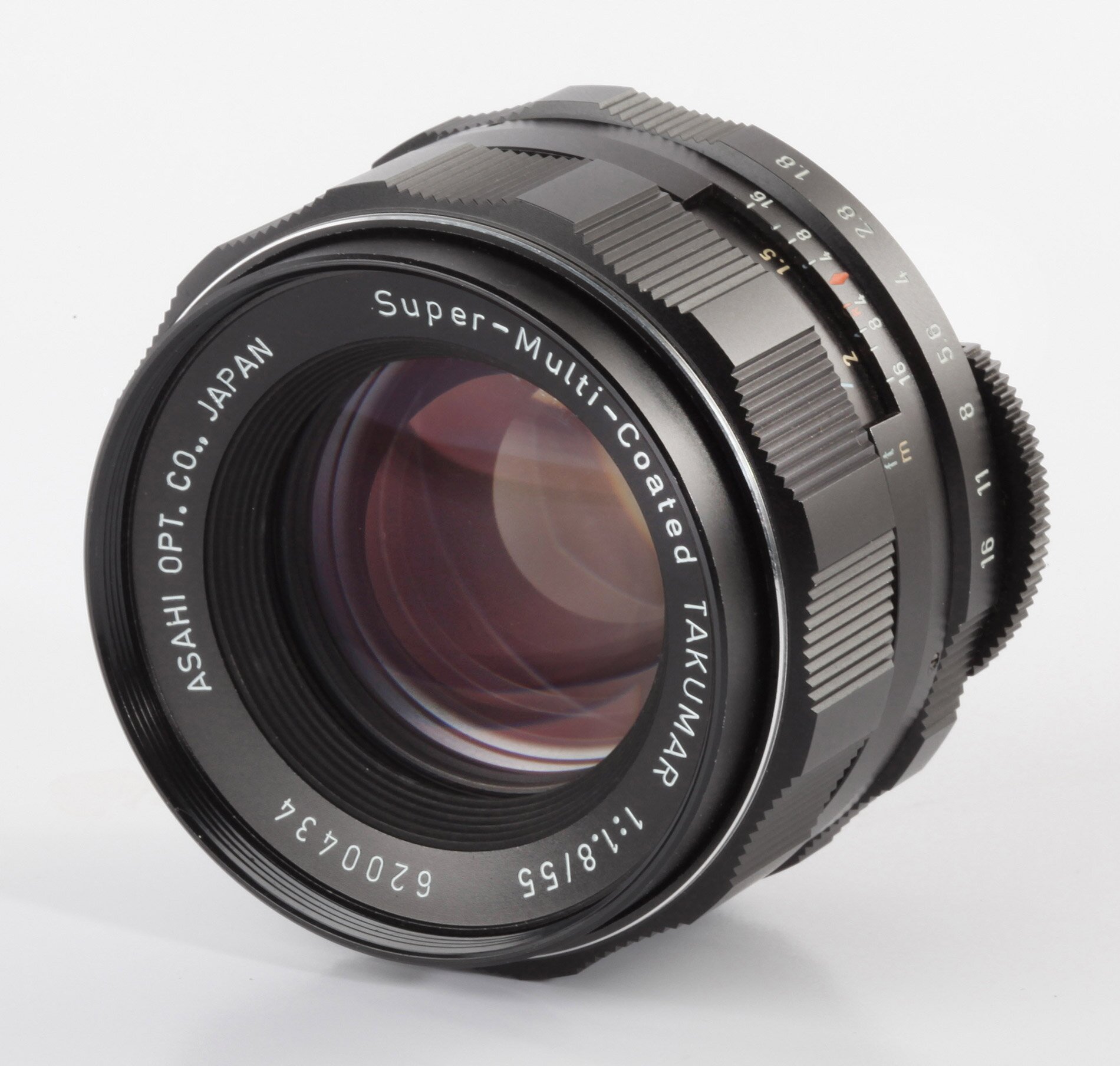 Pentax Spotmatic SPII + Takumar 1,8/55mm