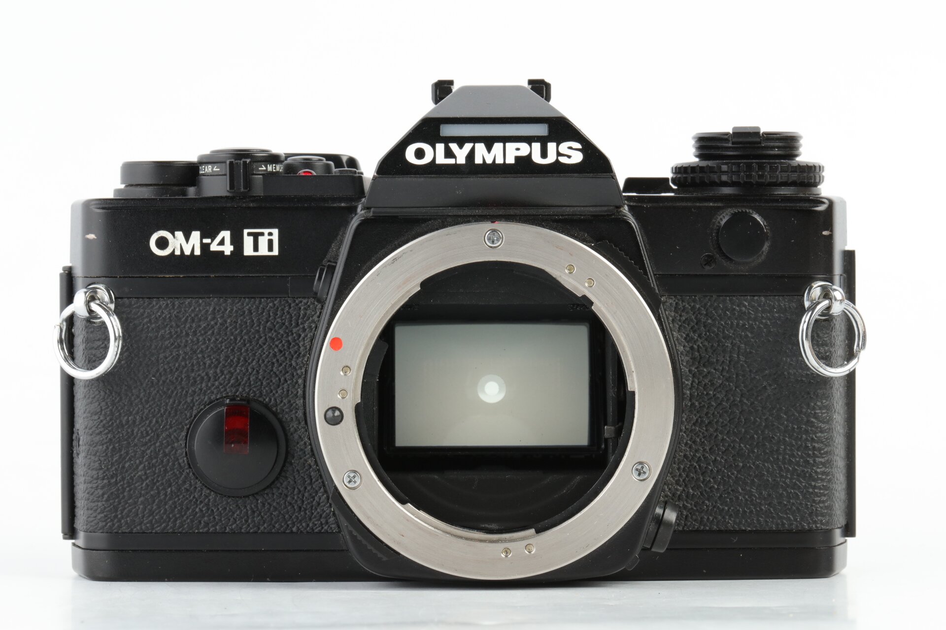 Olympus OM-4 Ti schwarz Gehäuse