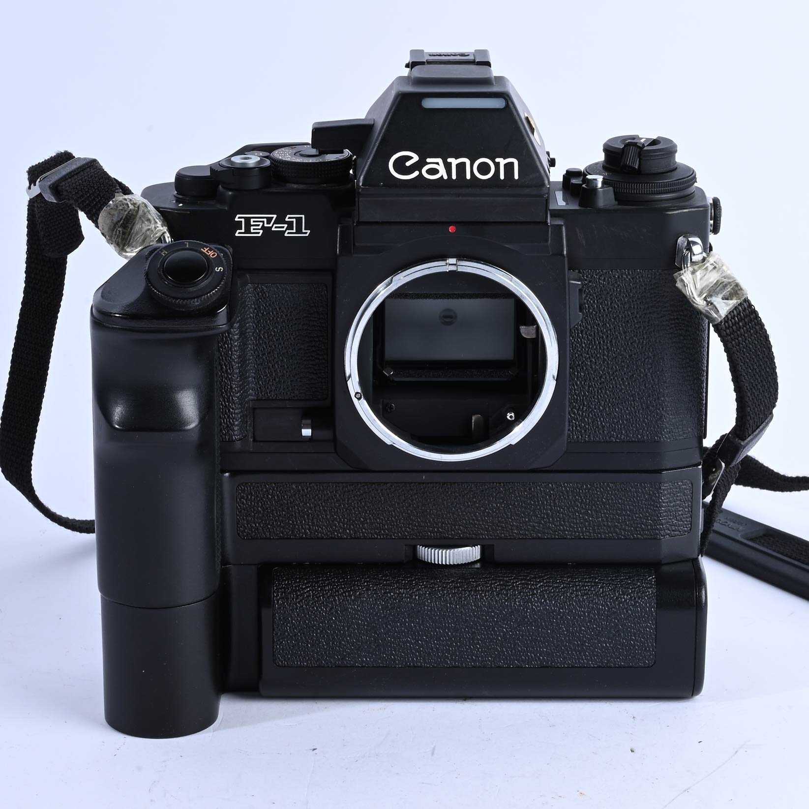 Canon F-1 new AE Motor Drive FN Battery Pack