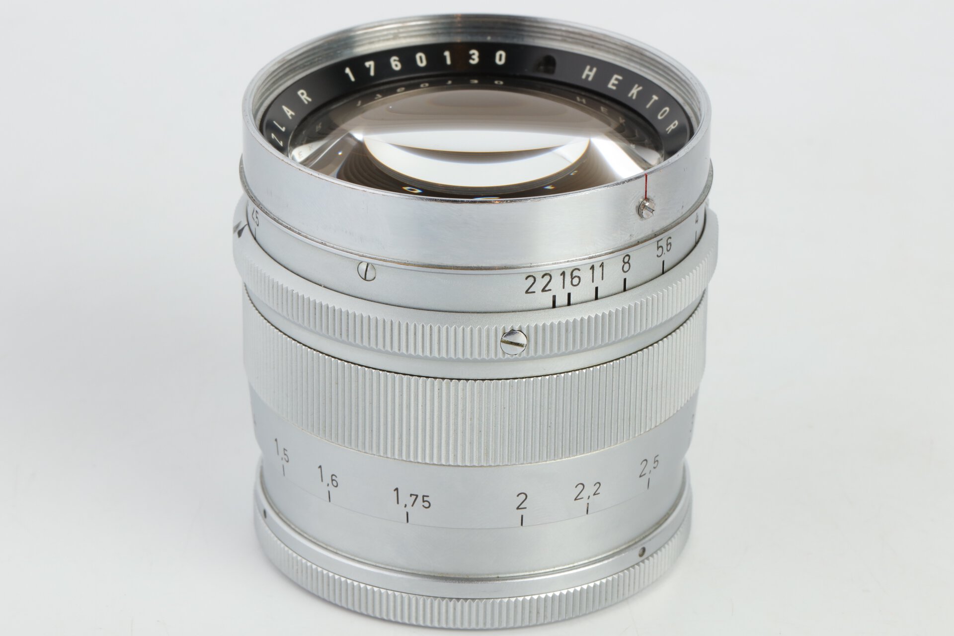 Leica Hektor 2.5/125mm M39 Leitz Wetzlar + HIKOO Gegenlichtblende