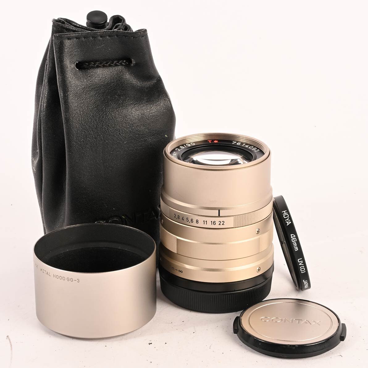 Carl Zeiss Sonnar 2,8/90 T* black Contax G